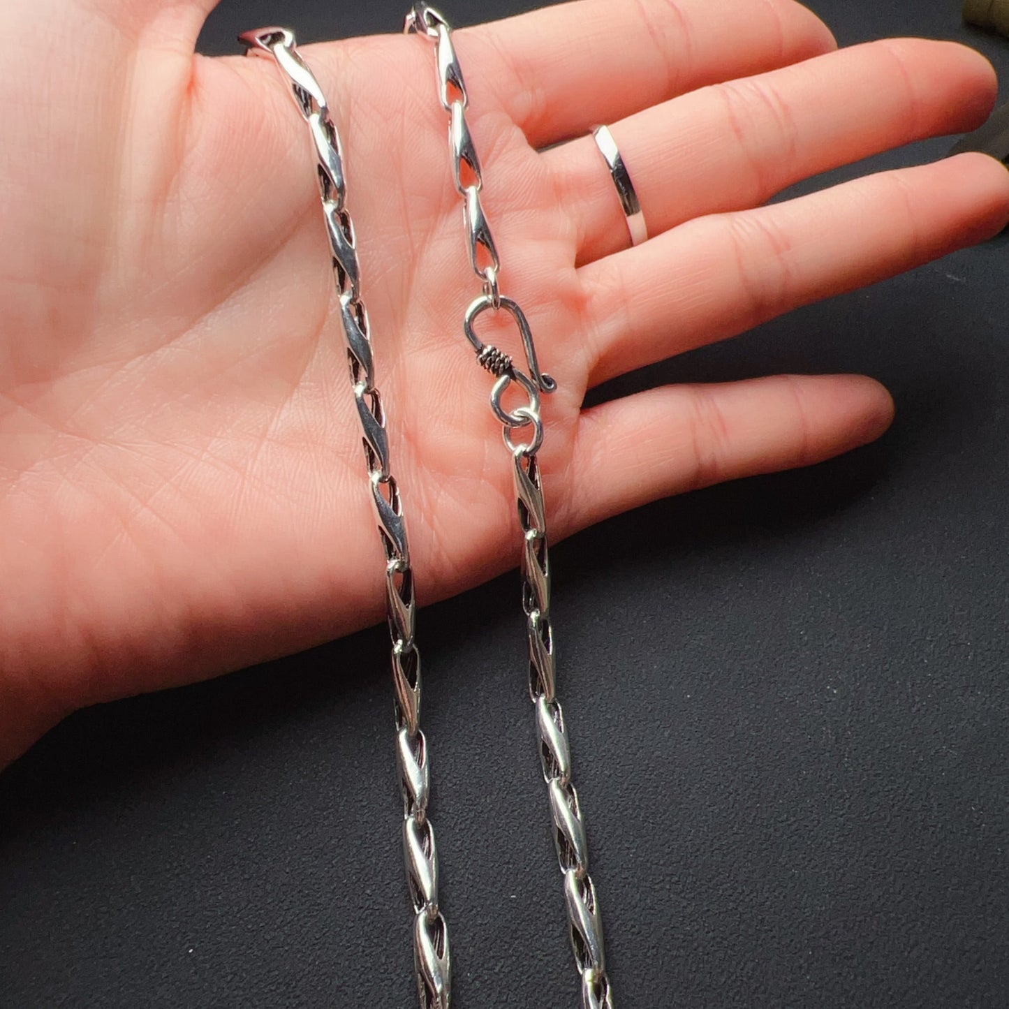 Men’S Women’S Fashion Jewelry – 925 Sterling Silver Necklace 20.8G