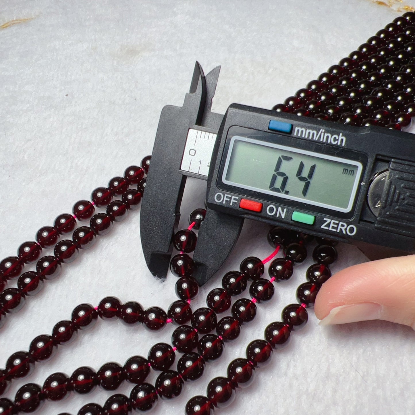 Best Quality 6Mm Natural Almandine Red Garnet Bead Strands For Diy Jewelry Projects