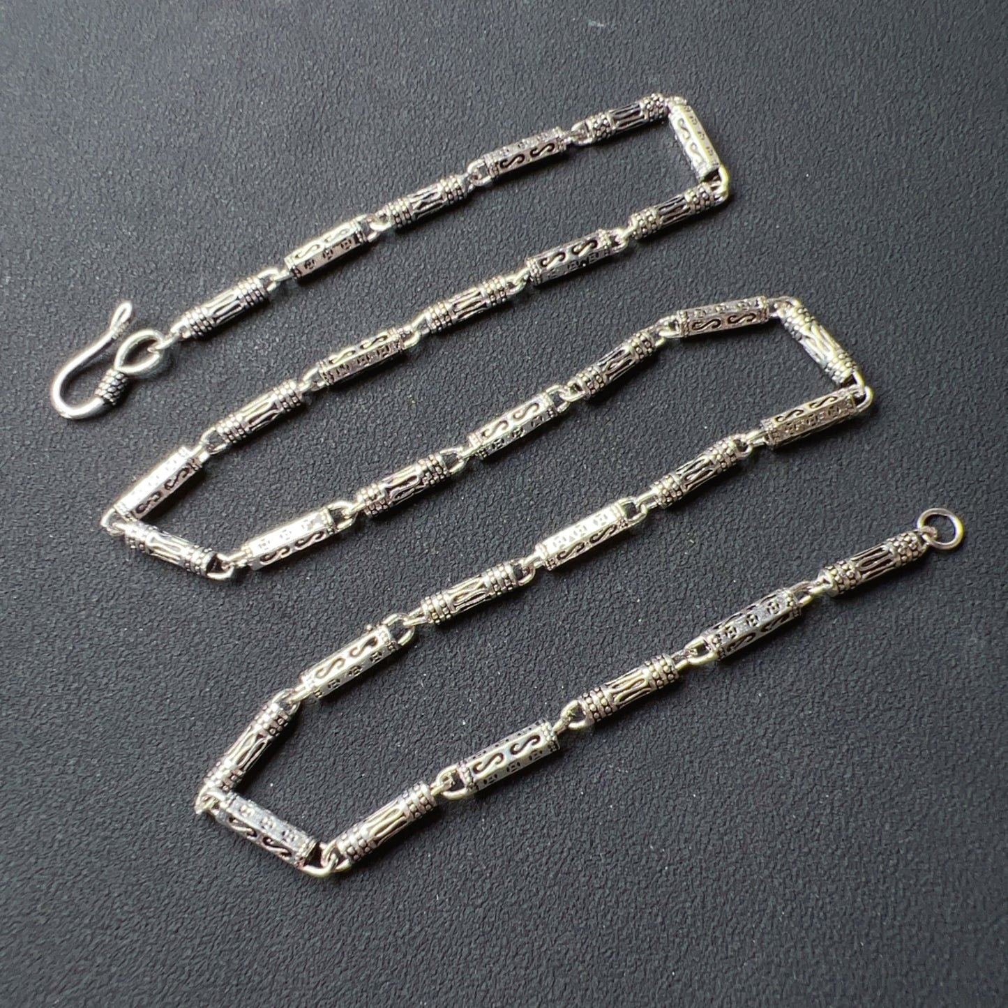 Men’S Women’S Fashion Jewelry – 925 Sterling Silver Necklace 14.5G