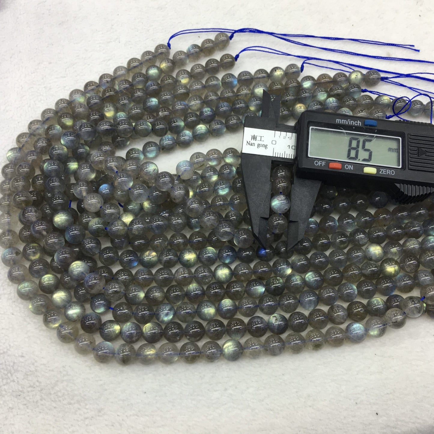 8Mm Natural Strong Flash Labradorite Round Bead Strands For Diy Jewelry Project
