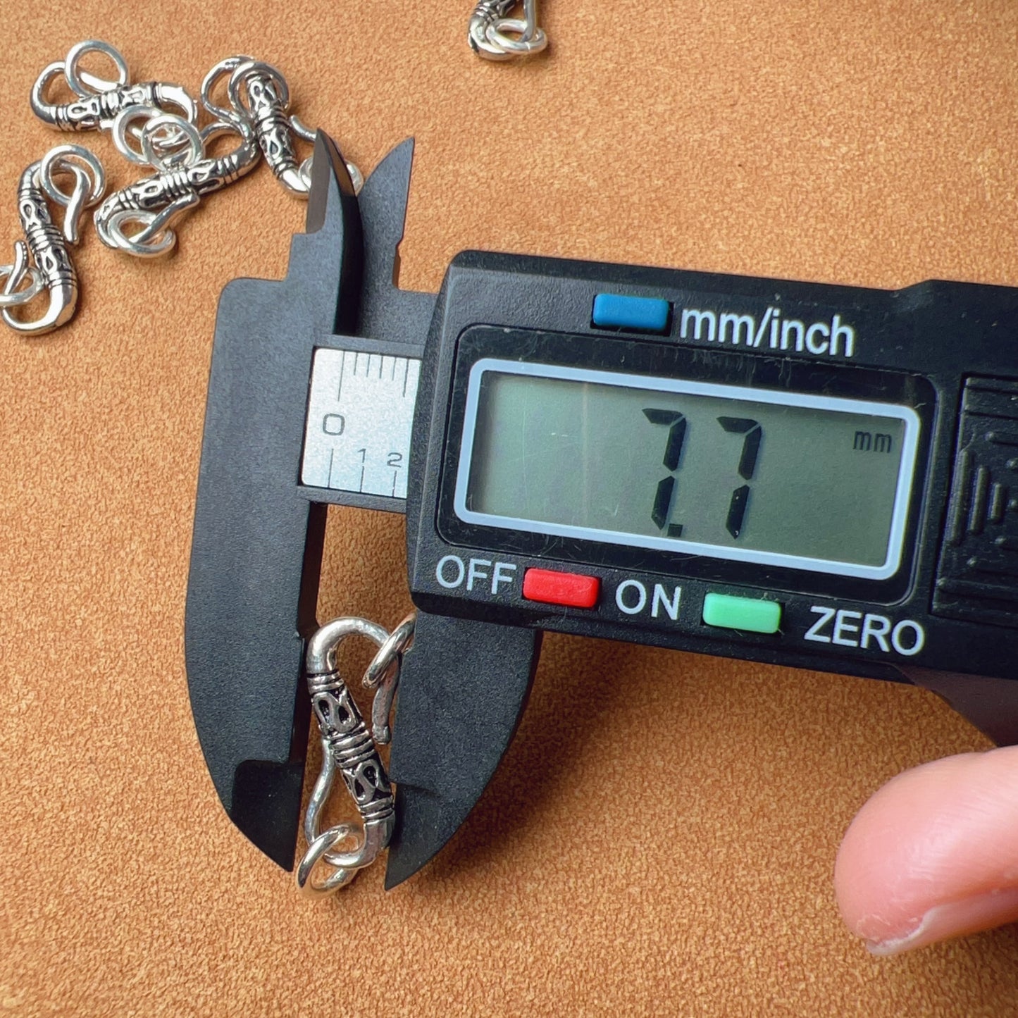 925 Sterling Silver Vintage Style S-Clasp For Handmade Diy Jewelry Making Projects