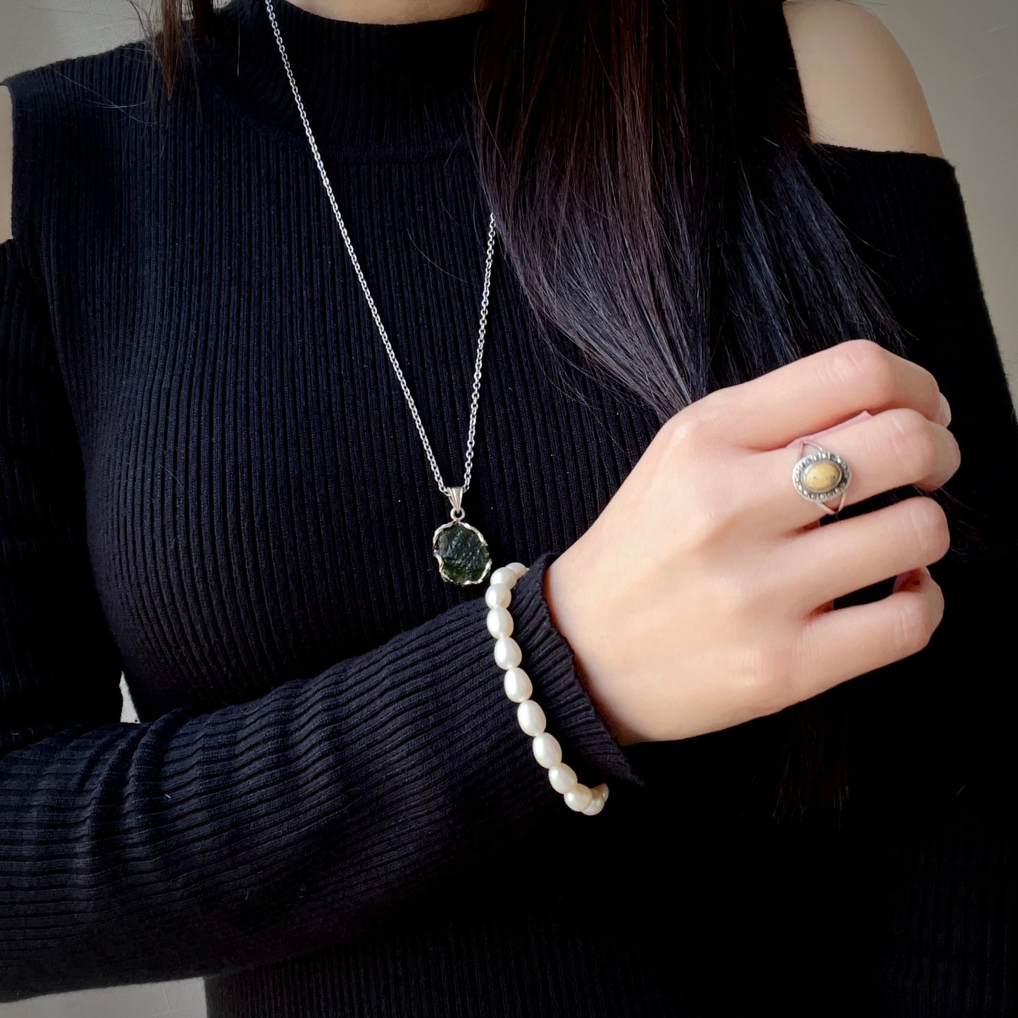 Classic Pearl Beaded Bracelet Best Luster Freshwater Pearl Natural Formed Beads With 925 Sterling Silver Lobster Clasp
