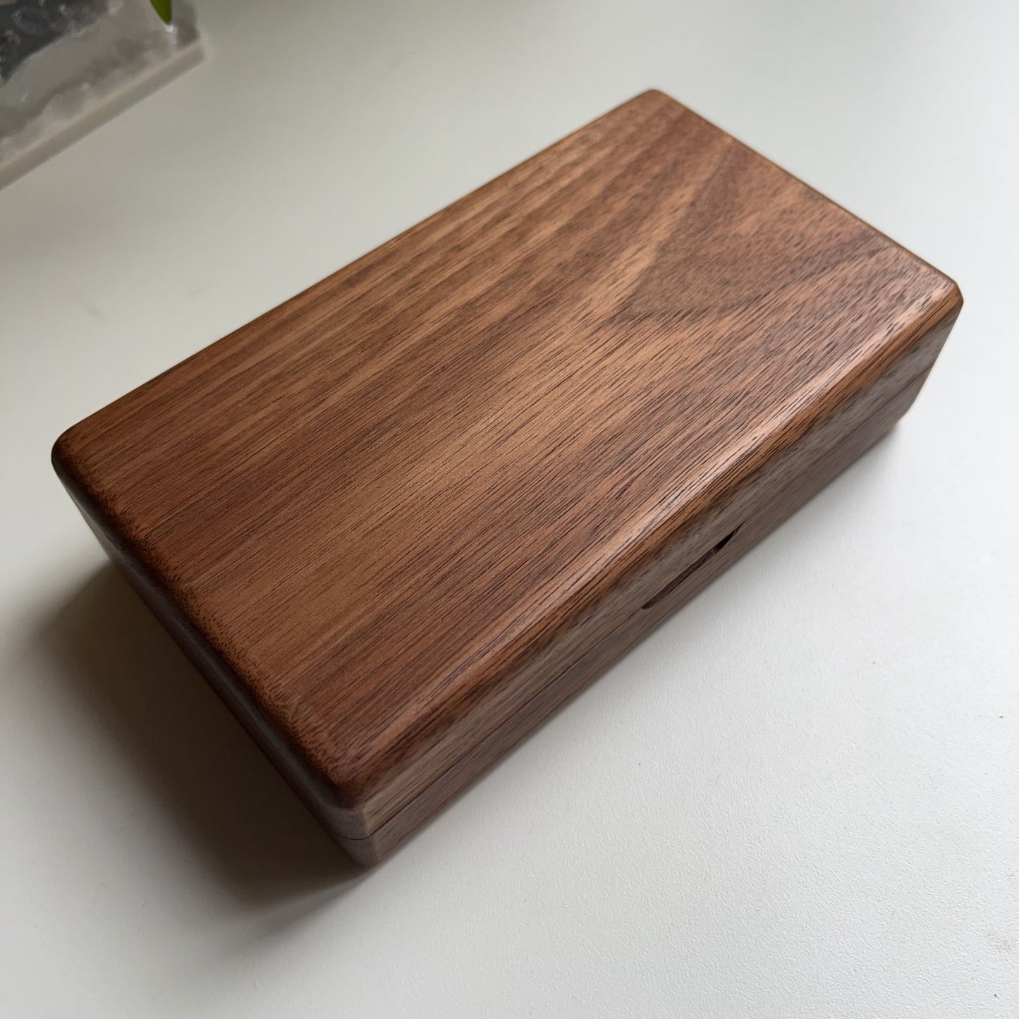 Handmade Natural Walnut Wood Jewelry Box For Bracelets Necklaces Rings Home Decors