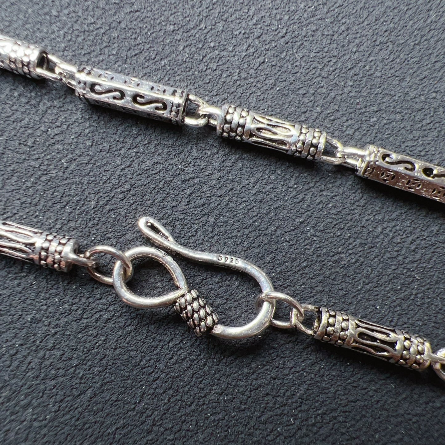 Men’S Women’S Fashion Jewelry – 925 Sterling Silver Necklace 14.5G