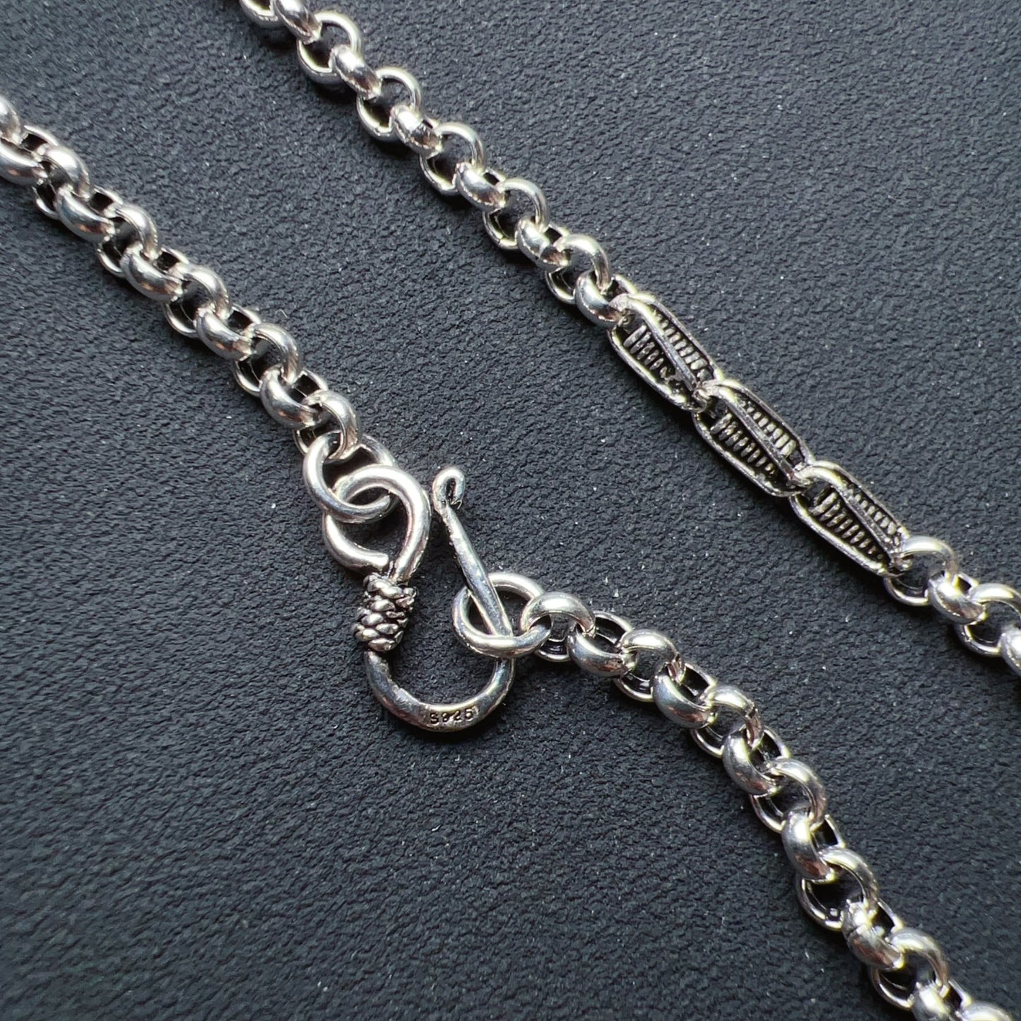 Men’S Women’S Fashion Jewelry – 925 Sterling Silver Necklace 16.8G