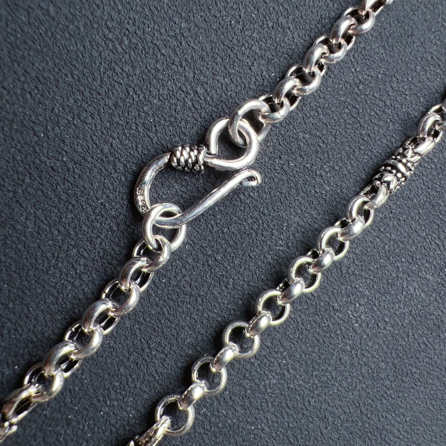 Men’S Women’S Fashion Jewelry – 925 Sterling Silver Necklace 17.3G