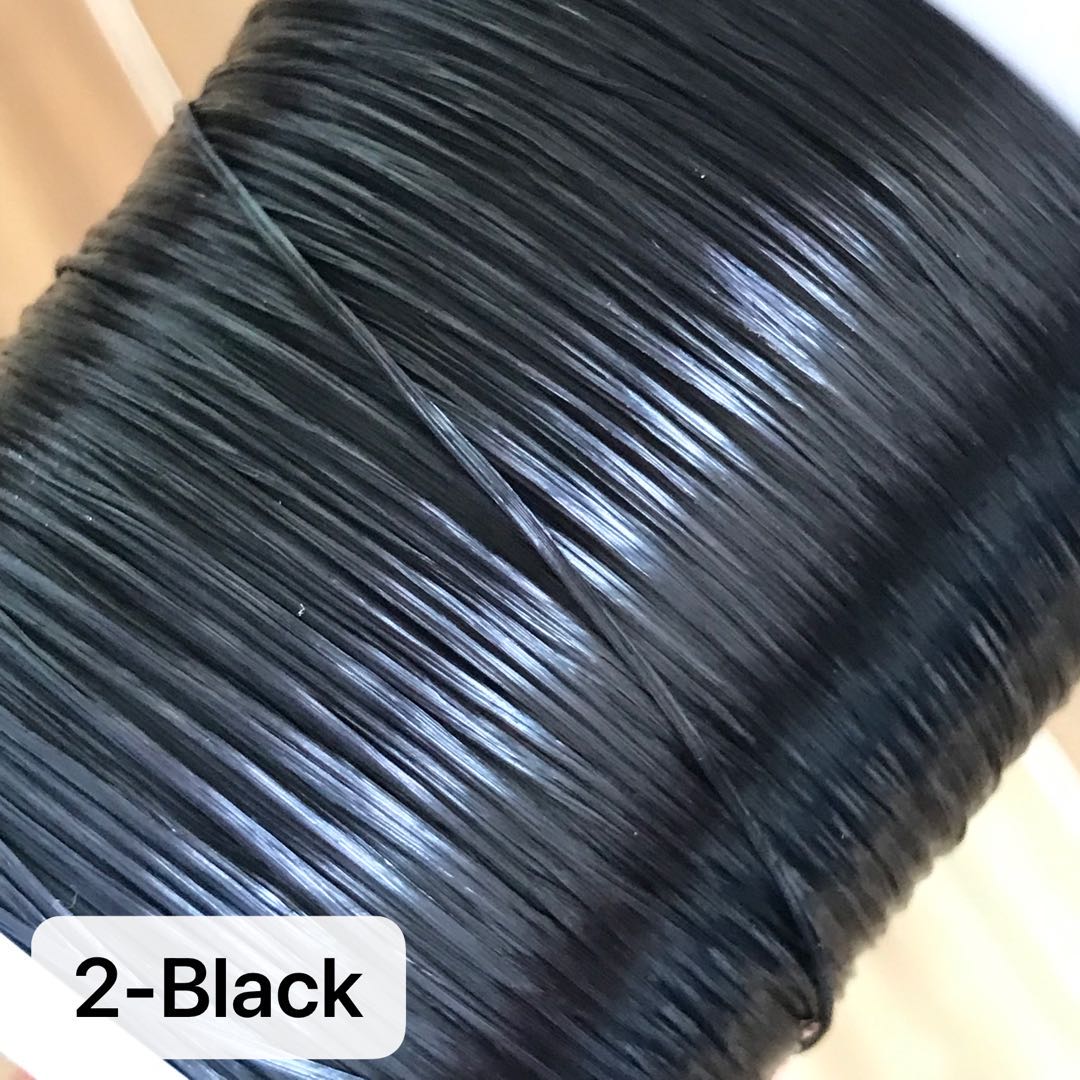 Elastic Cord 0.8Mm Flat – 500 Meter Roll For Jewelry Making, Bracelets, Beading, Crafts – Stretchy String (Multiple Colors)