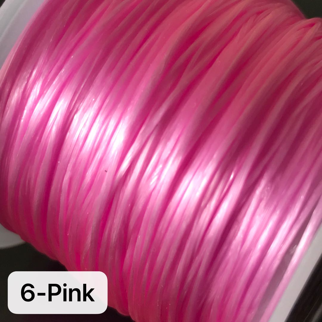 Elastic Cord 0.8Mm Flat – 500 Meter Roll For Jewelry Making, Bracelets, Beading, Crafts – Stretchy String (Multiple Colors)