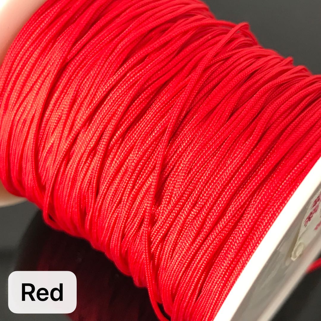 0.8Mm Strong Braided Cord Rolls – 100 Meters For Diy Jewelry Making Projects And Crafts