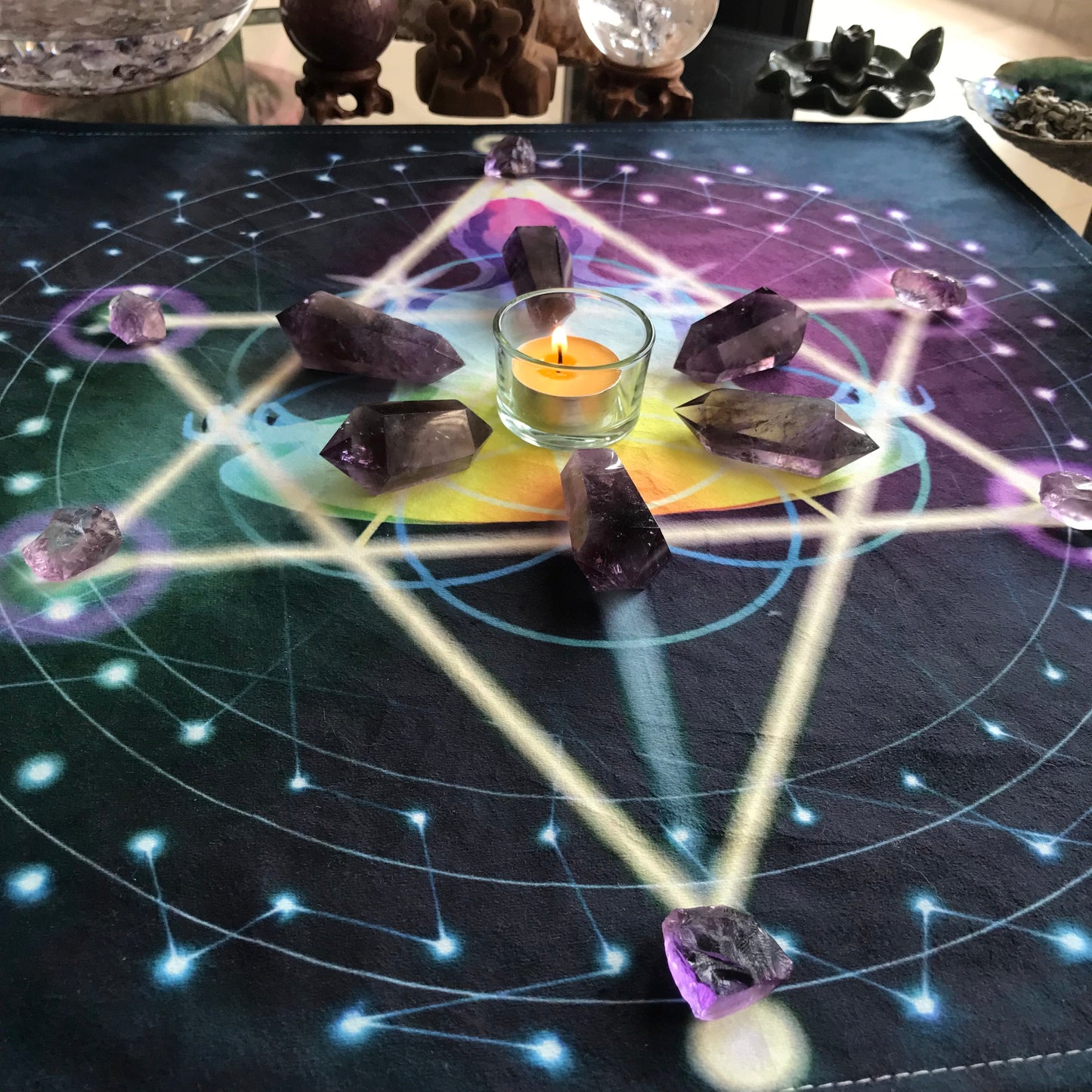 Pre-Order Seven Chakras Seven-Stars Arrays Altar Cloth