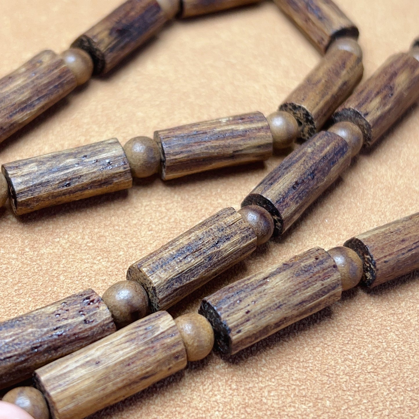 Handmade Kalimantan Vietnam Agarwood Prayer Mala Beads | Authentic Meditation And Buddhism Zen Jewelry