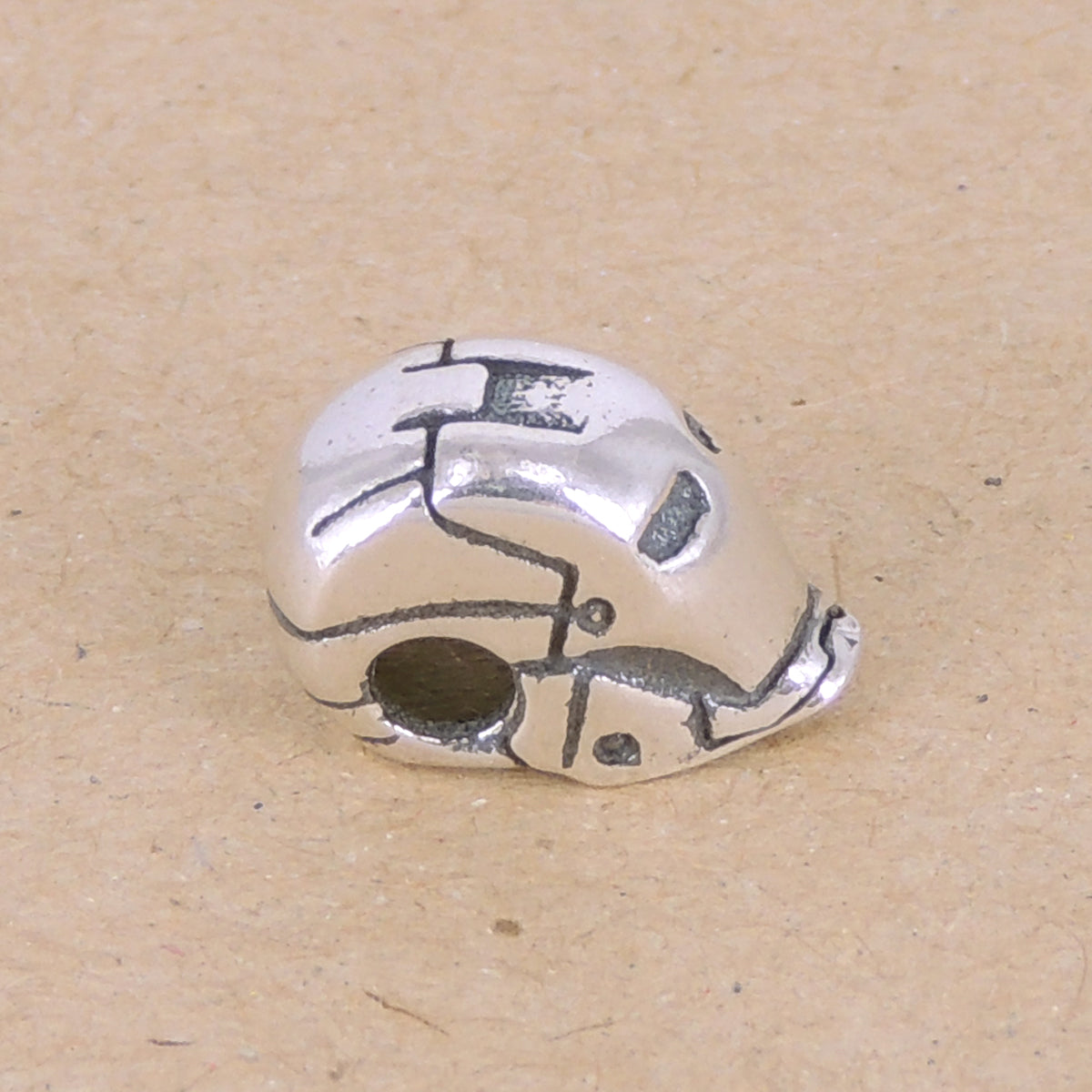 925 Sterling Silver Iron Man Bead Charm | Unique Superhero Diy Jewelry Craft Finding