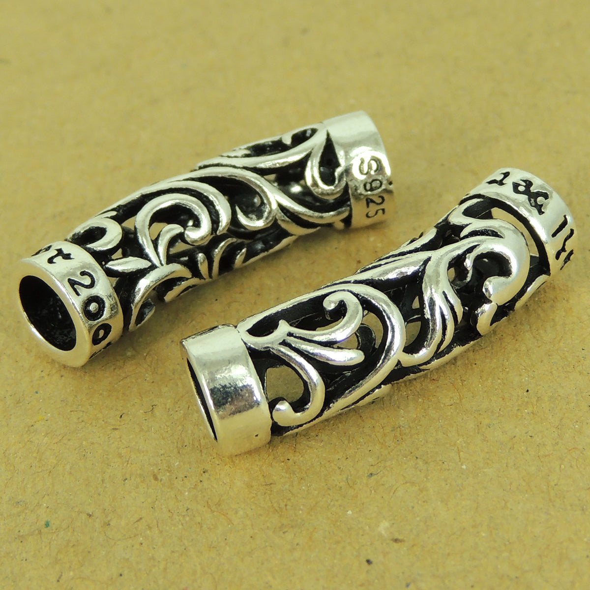 925 Sterling Silver Vintage Charm | Unique Diy Jewelry Making Supply | High-Quality Craft Findings