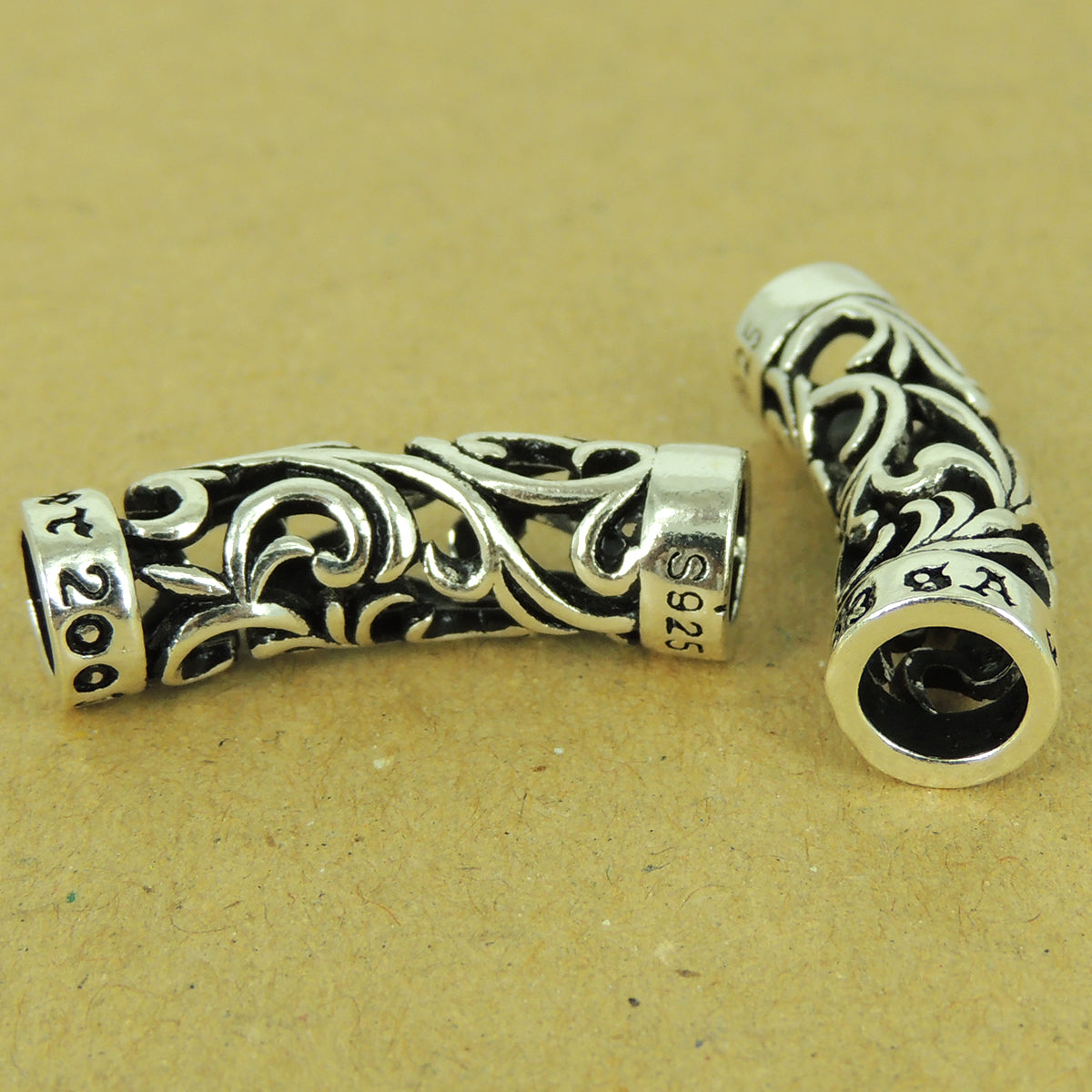 925 Sterling Silver Vintage Charm | Unique Diy Jewelry Making Supply | High-Quality Craft Findings
