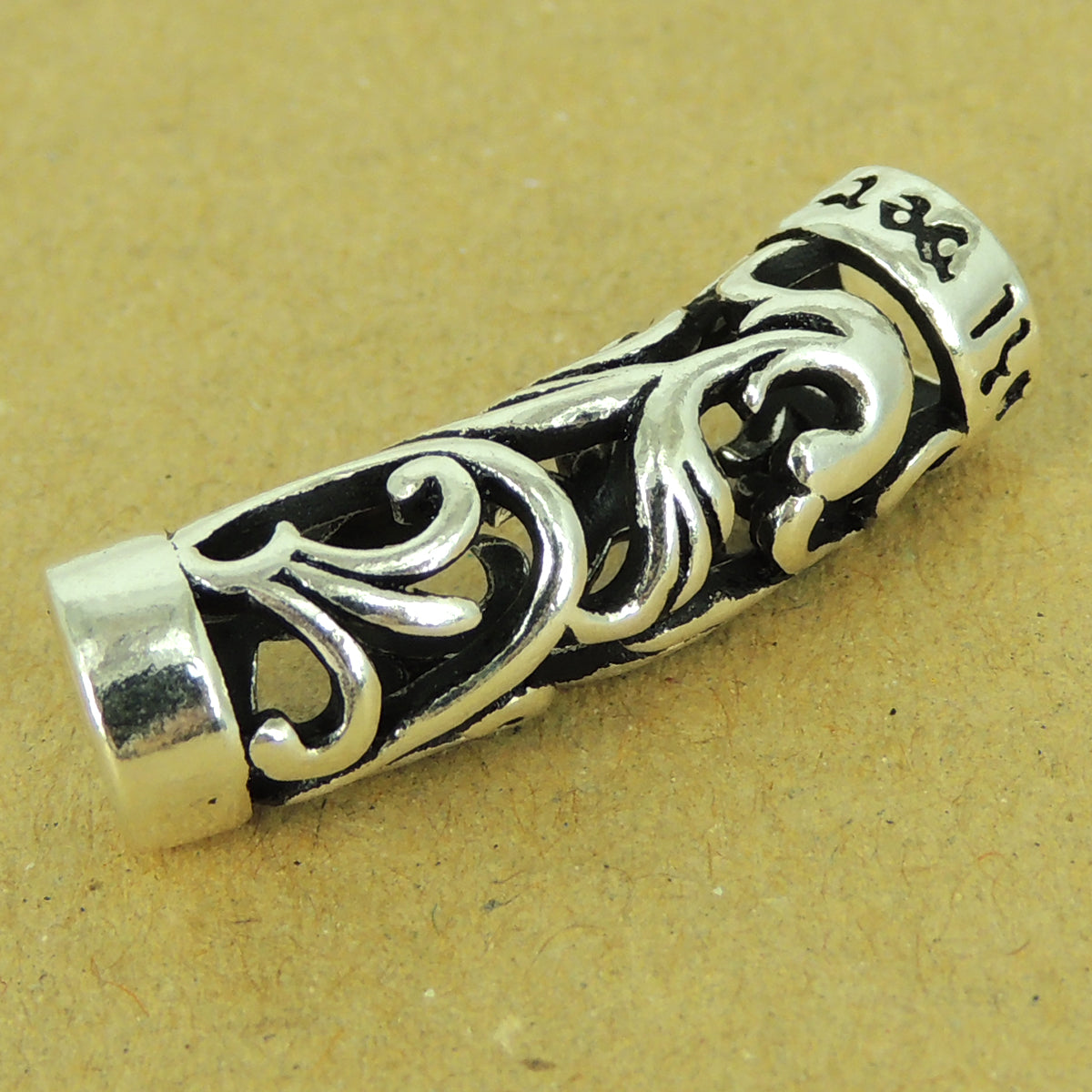 925 Sterling Silver Vintage Charm | Unique Diy Jewelry Making Supply | High-Quality Craft Findings