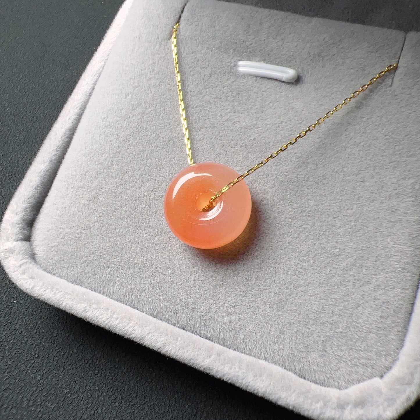 Make Your Own Creation – 18K Yellow Gold Necklace With Healing Stone Charms