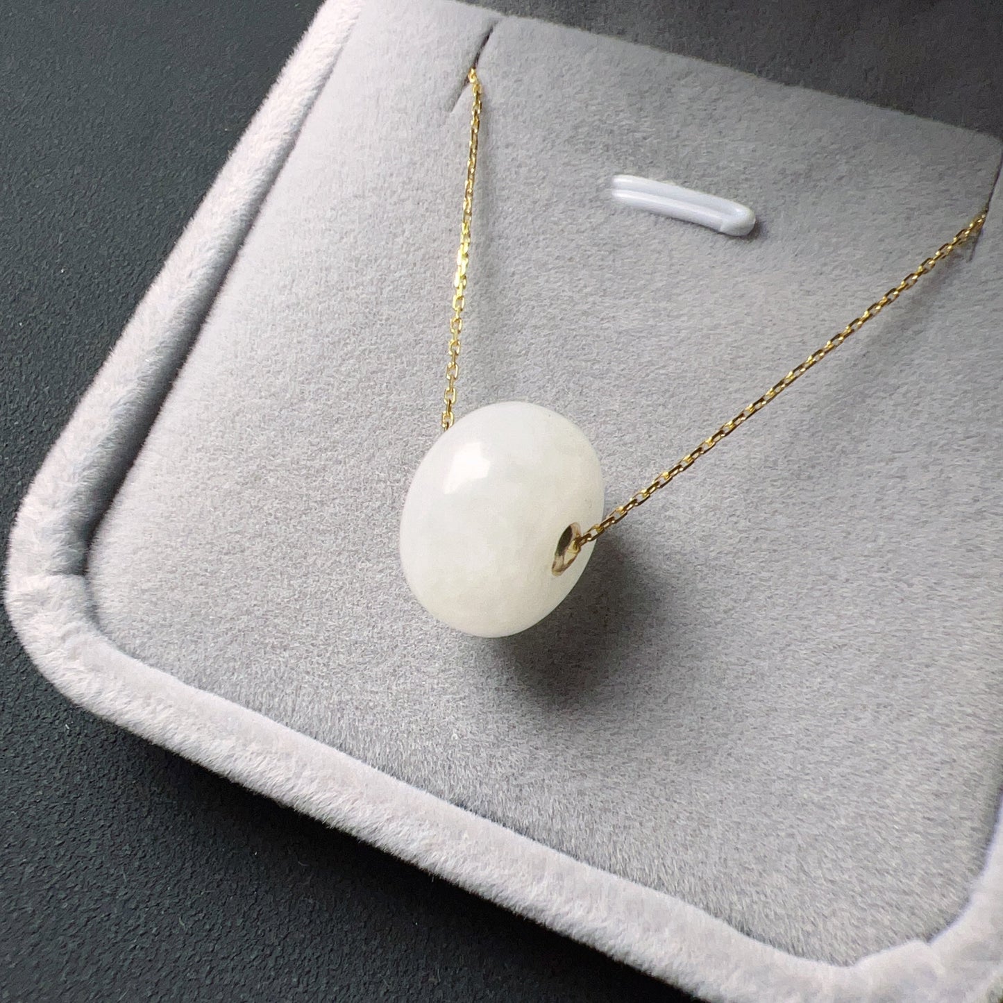 Make Your Own Creation – 18K Yellow Gold Necklace With Healing Stone Charms