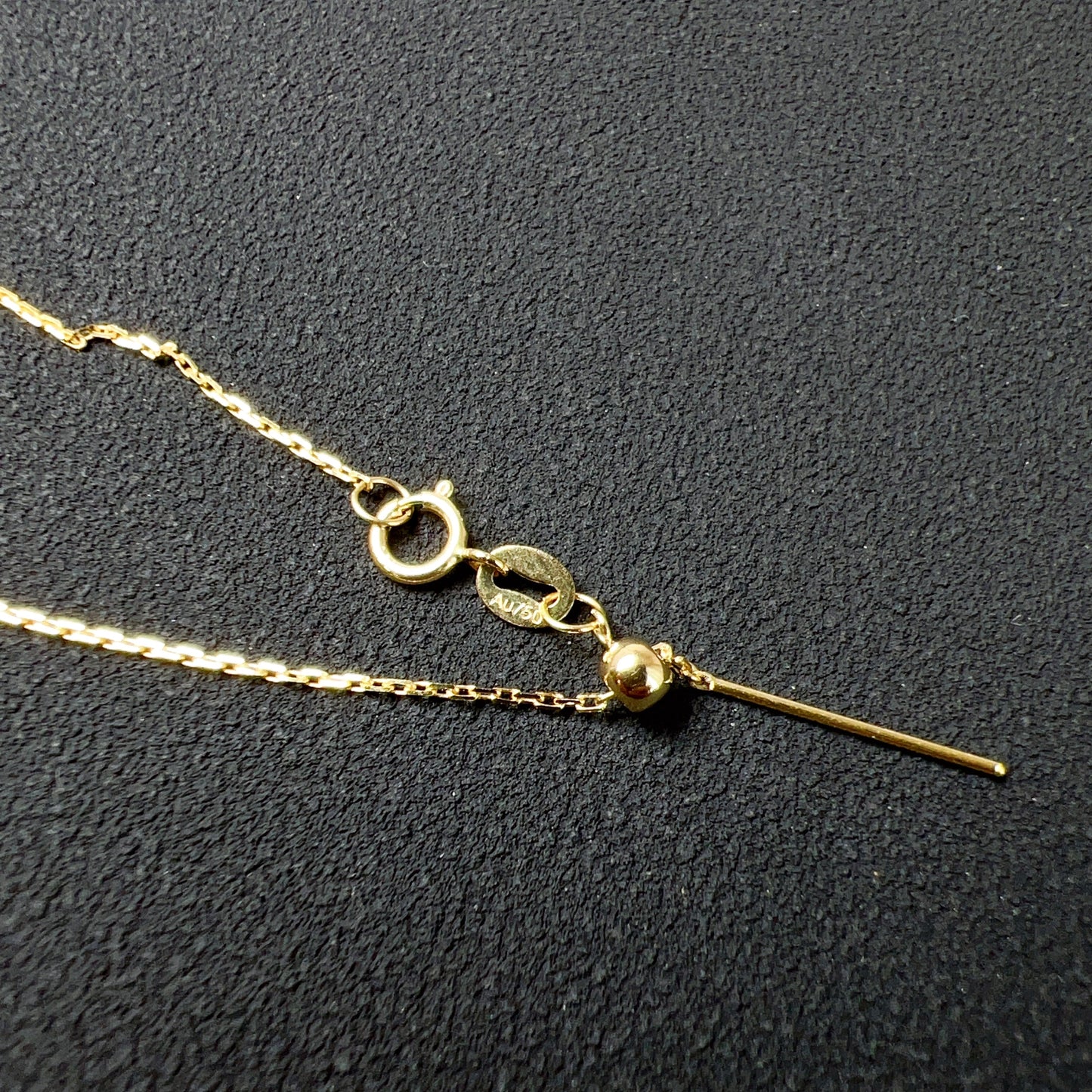 Make Your Own Creation – 18K Yellow Gold Necklace With Healing Stone Charms