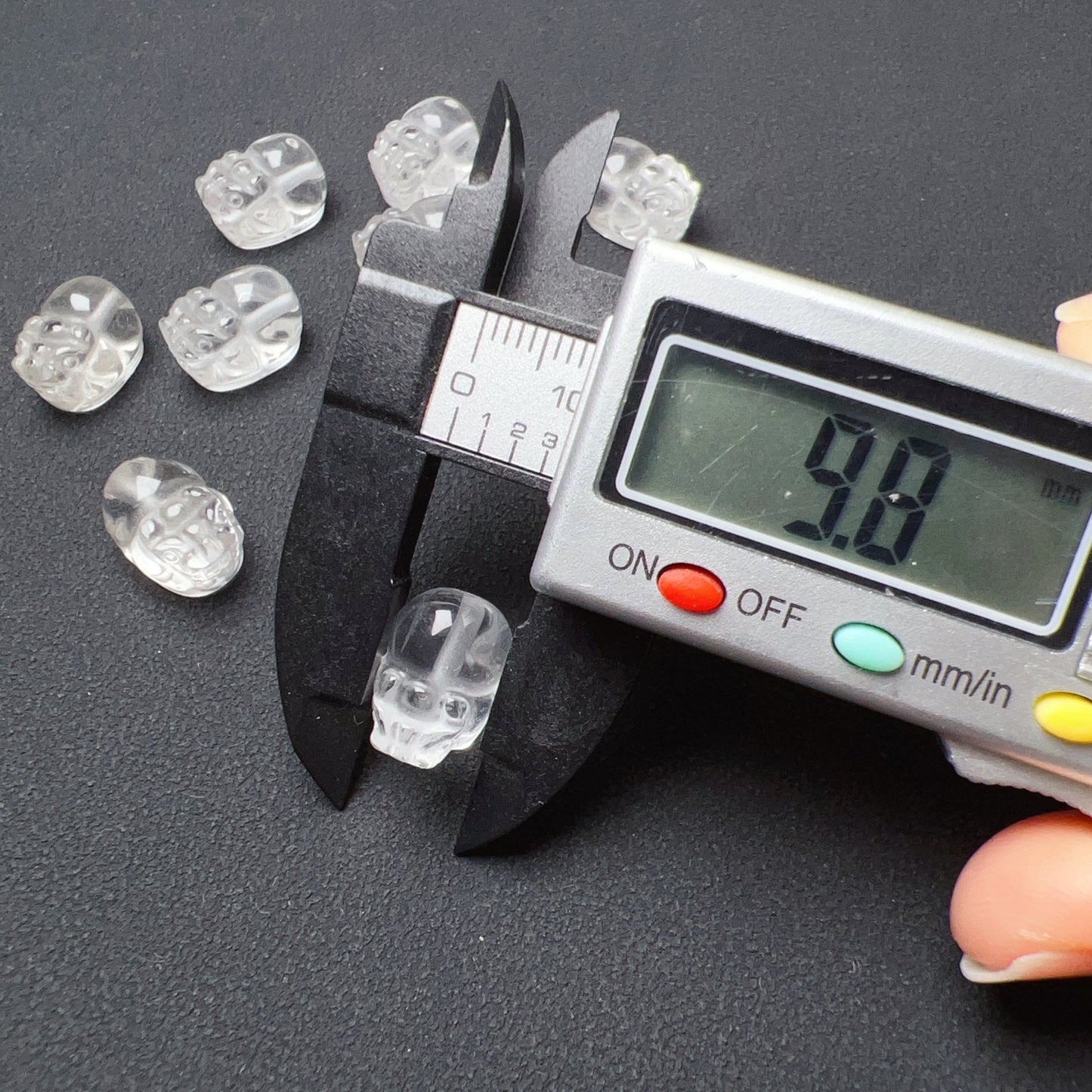 Cute Jewelry Accessory – Natural Clear Quartz Pixiu Bead Charms For Diy Jewelry Project