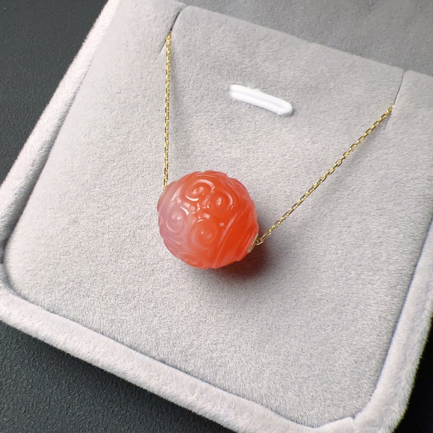 Make Your Own Creation – 18K Yellow Gold Necklace With Healing Stone Charms