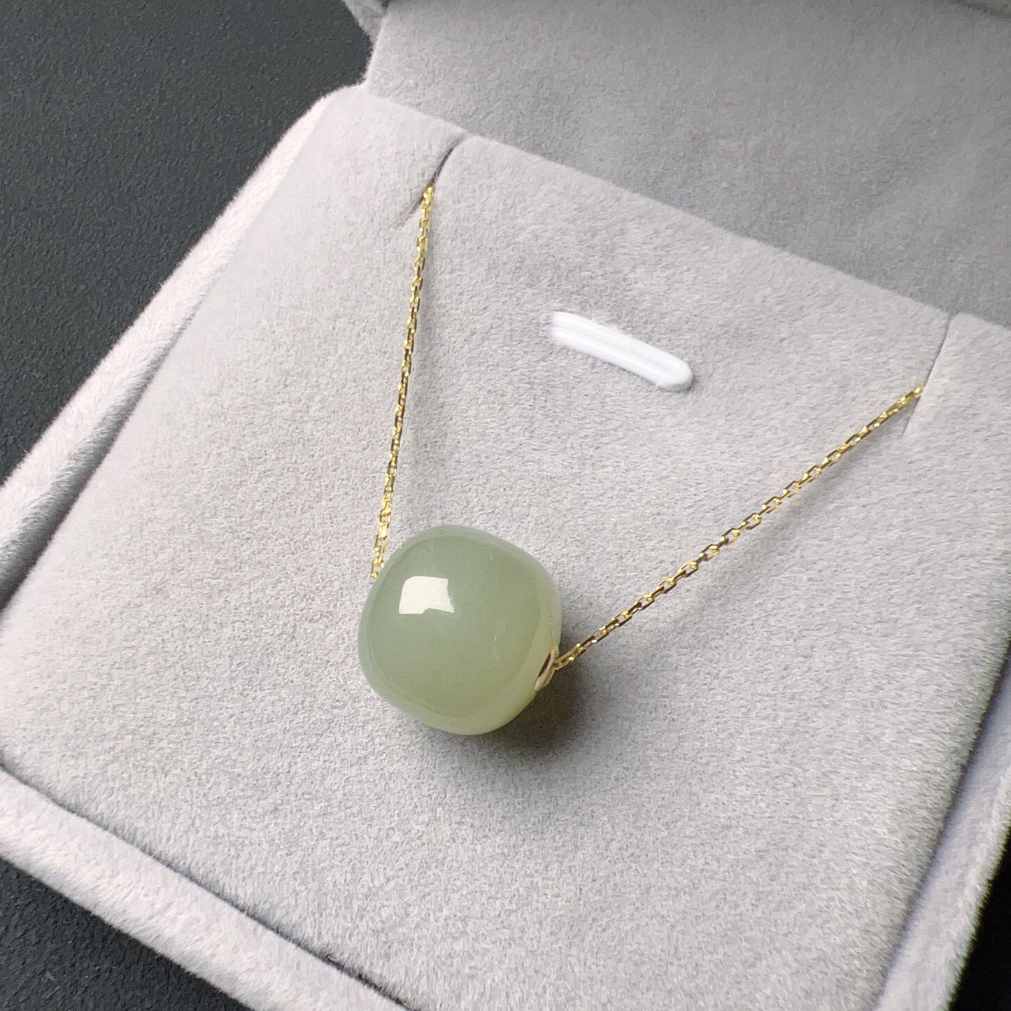 Make Your Own Creation – 18K Yellow Gold Necklace With Healing Stone Charms