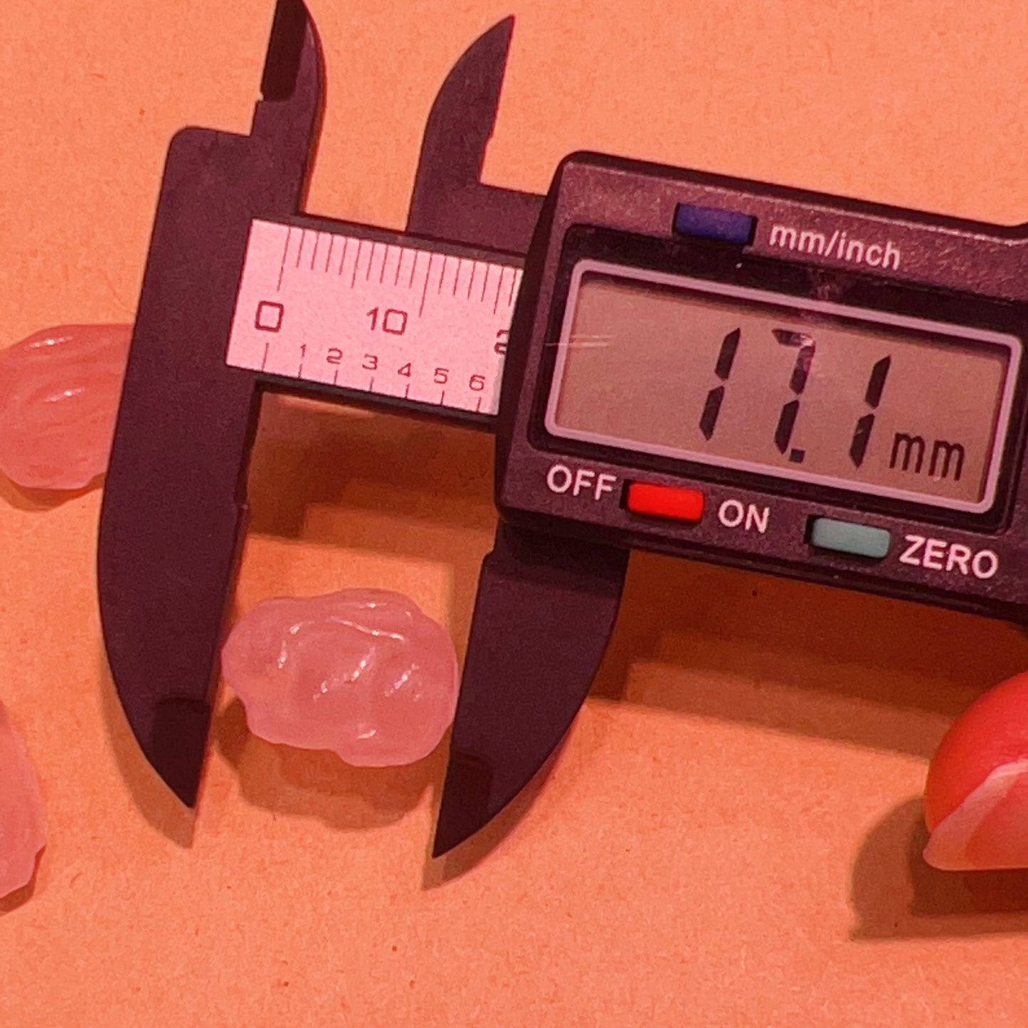 Cute Parts – Natural Rose Quartz Year Of Rabbit Charms For Diy Jewelry Project