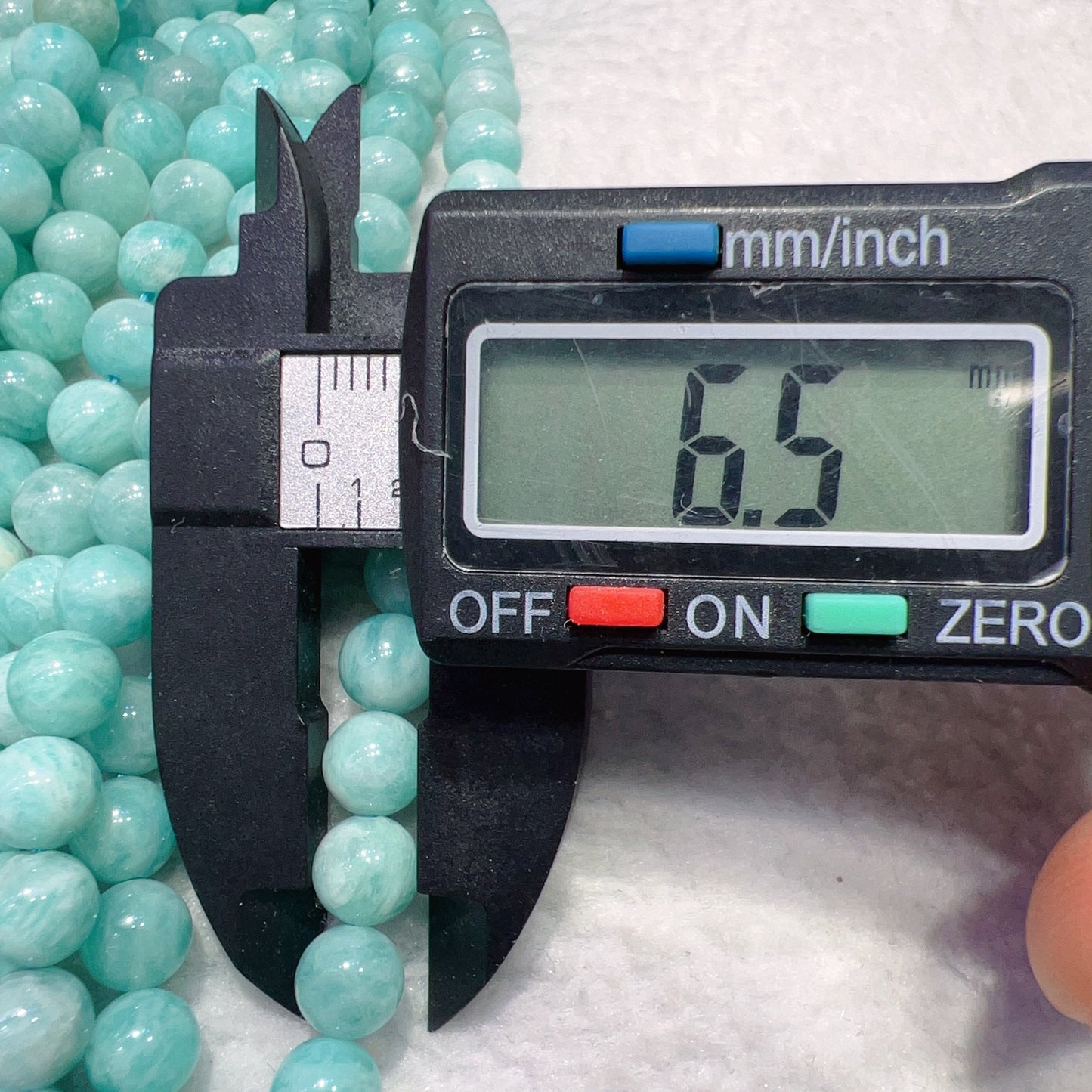 6Mm Old Mine Natural Amazonite Round Bead Strands Diy Jewelry Project