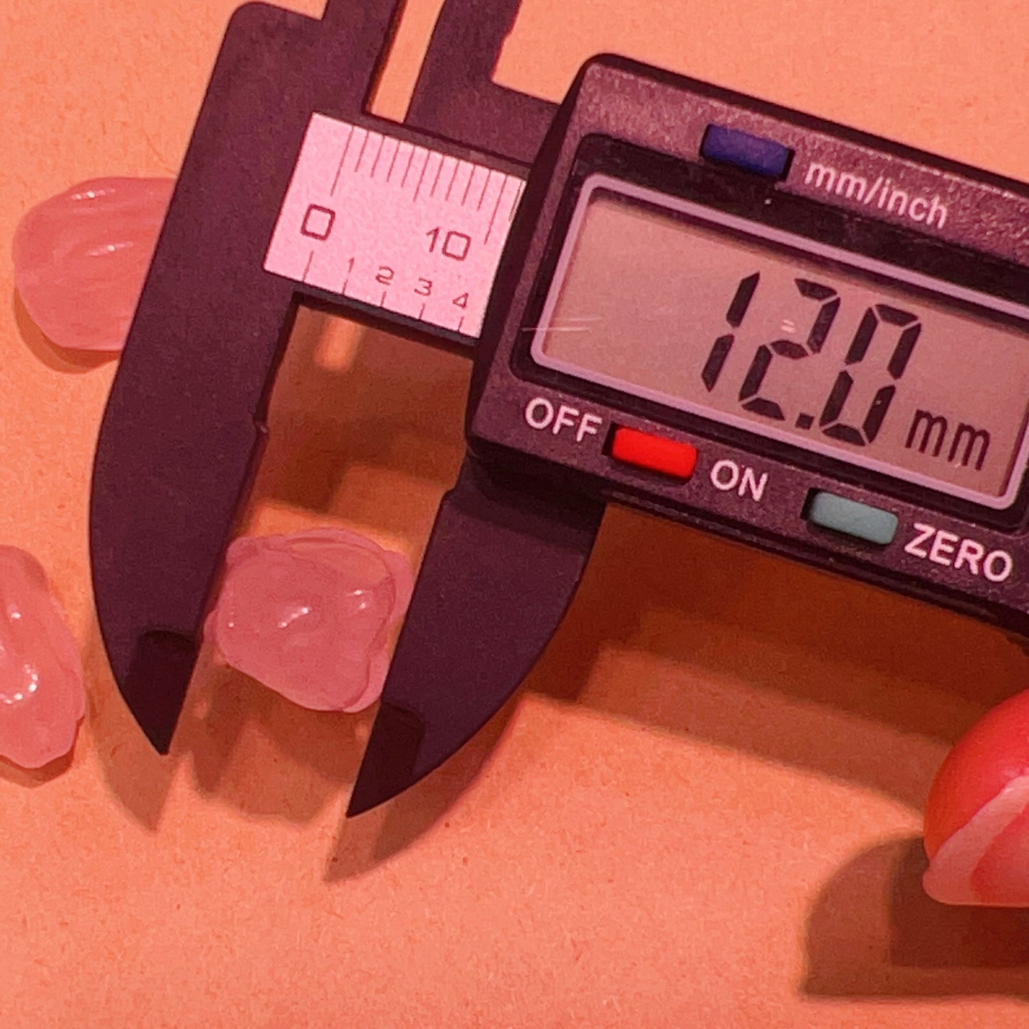 Cute Parts – Natural Rose Quartz Year Of Rabbit Charms For Diy Jewelry Project