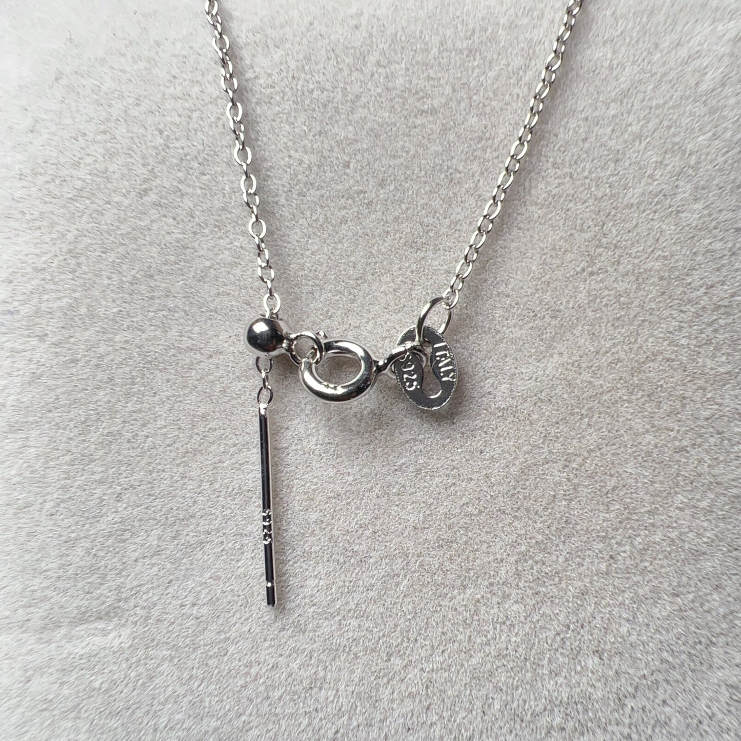 925 Sterling Silver Cross Chain With 18K White Gold Plated Handmade Diy Jewelry Making Supply