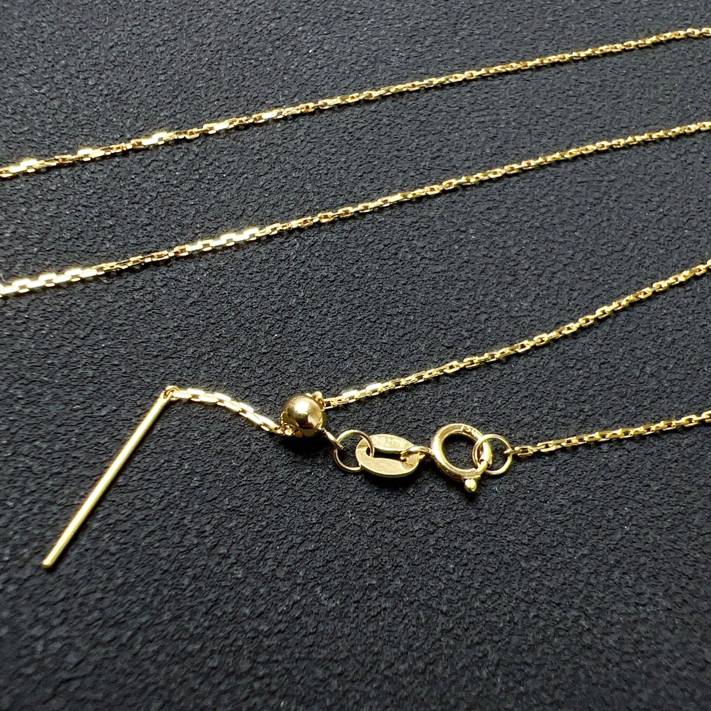 Make Your Own Creation – 18K Yellow Gold Necklace With Healing Stone Charms