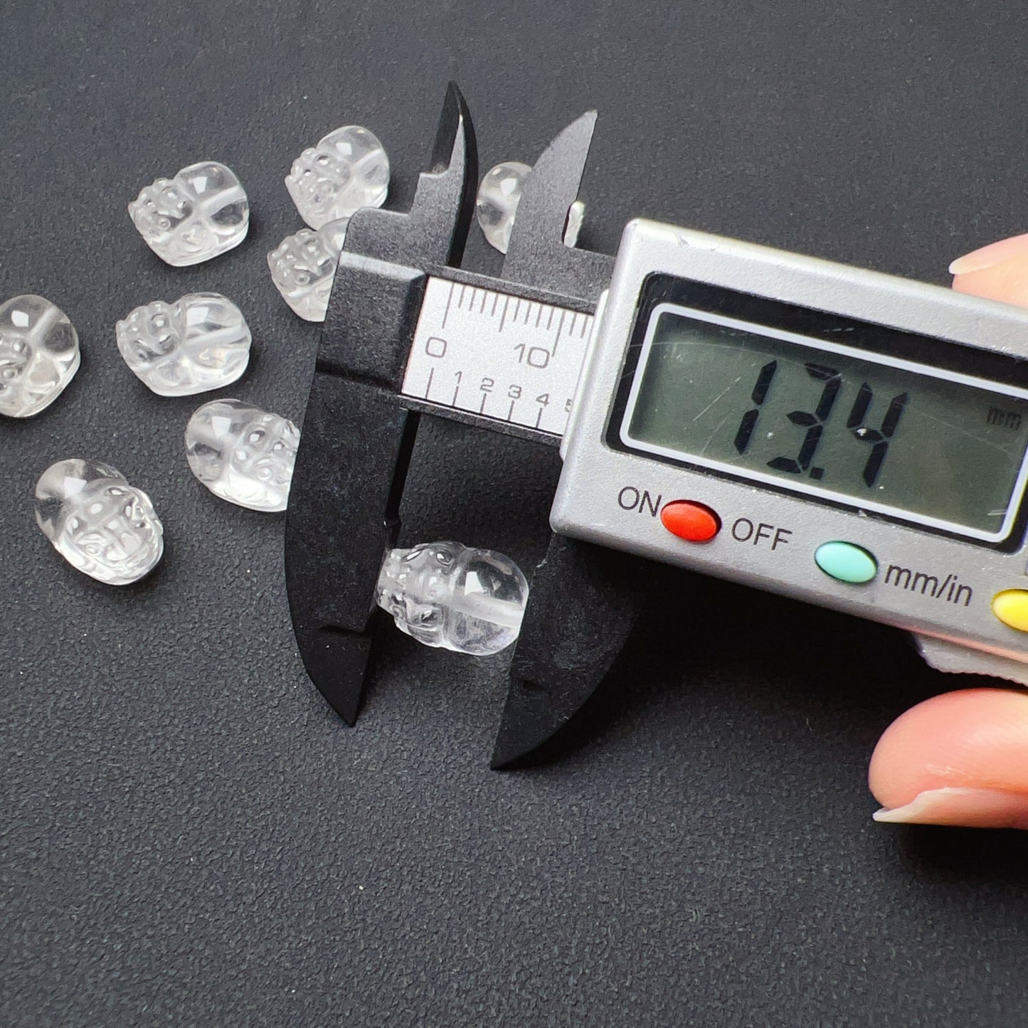 Cute Jewelry Accessory – Natural Clear Quartz Pixiu Bead Charms For Diy Jewelry Project