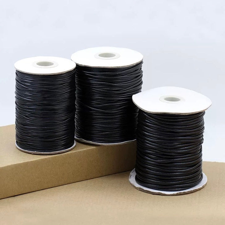 1Mm 1.5Mm 2Mm Durable Korean Wax Rope For Diy Jewelry Making And Craft Projects