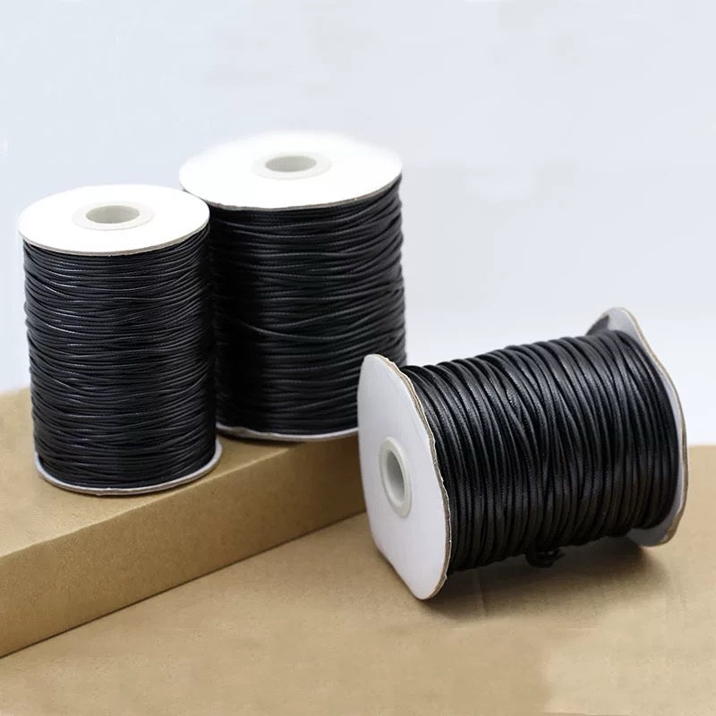 1Mm 1.5Mm 2Mm Durable Korean Wax Rope For Diy Jewelry Making And Craft Projects