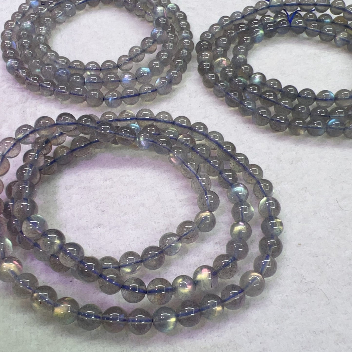 3-Wrap Premium Strong Flash Labradorite Bracelet For Retailer, Diy Jewelry Projects