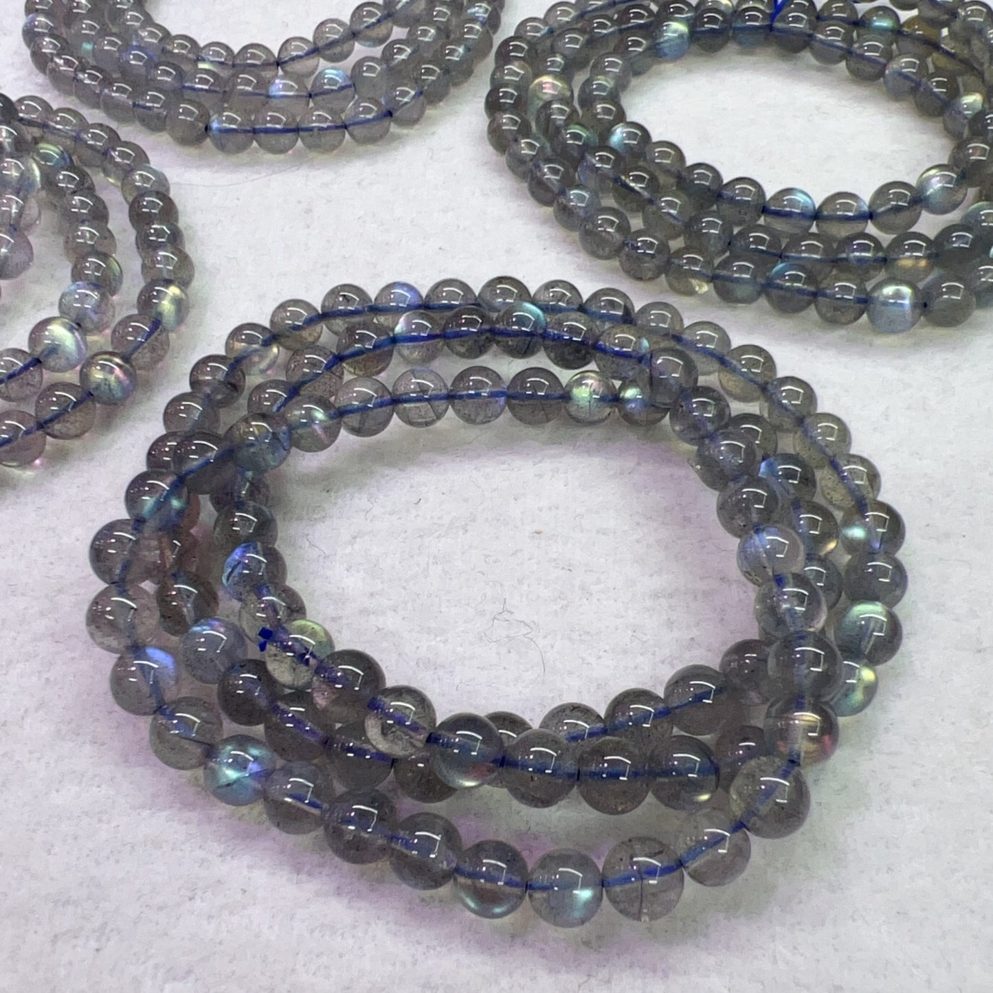 3-Wrap Premium Strong Flash Labradorite Bracelet For Retailer, Diy Jewelry Projects