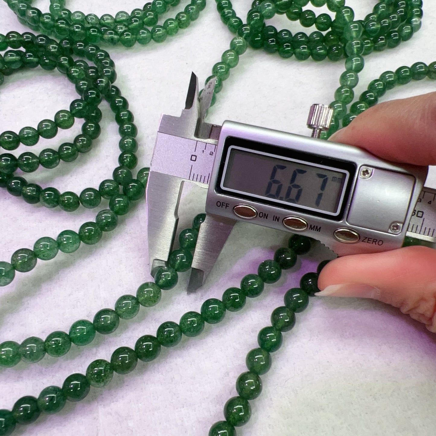 3-Wrap Natural Premium Green Strawberry Quartz Bracelet For Retailer, Diy Jewelry Projects