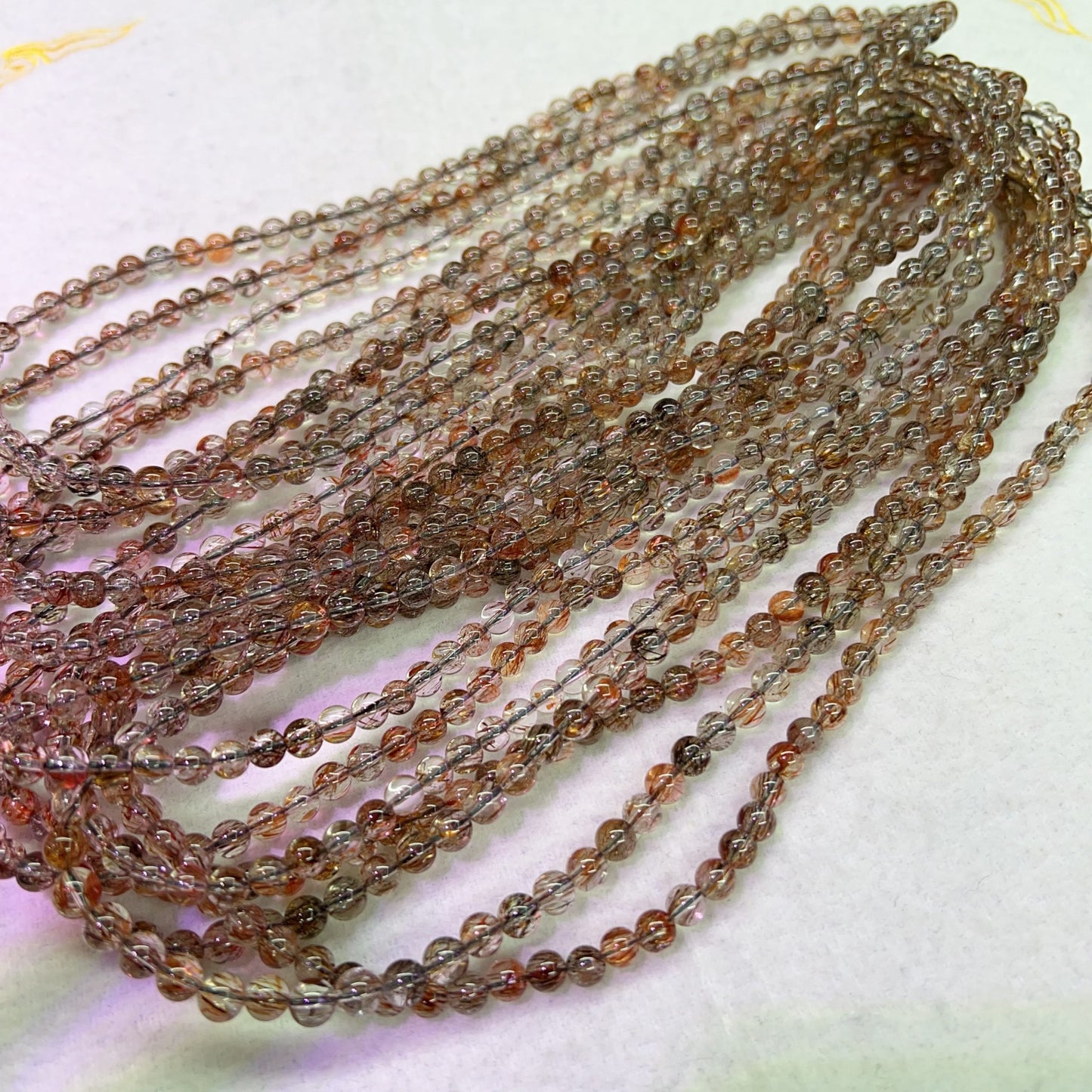 3-Wrap Premium Black Gold Super Seven Bracelet For Retailer, Diy Jewelry Projects