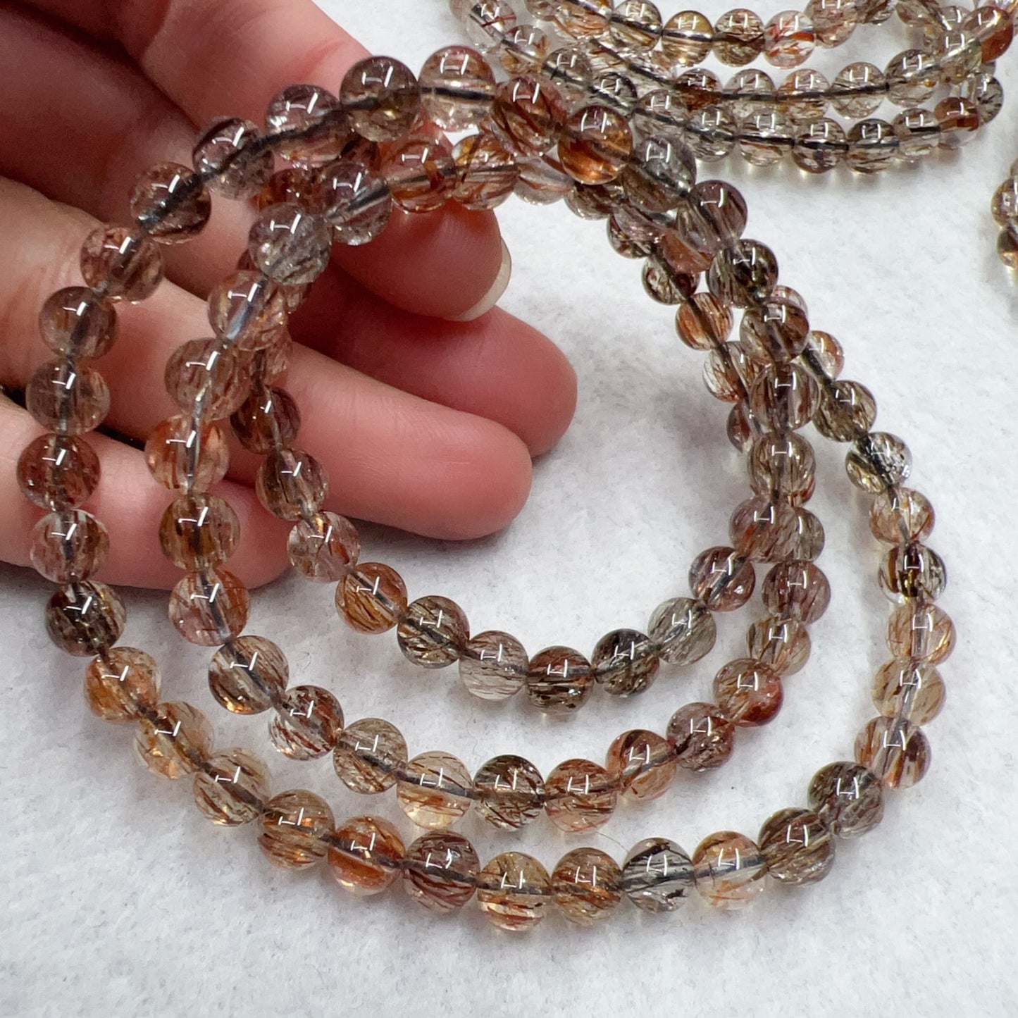 3-Wrap Premium Black Gold Super Seven Bracelet For Retailer, Diy Jewelry Projects