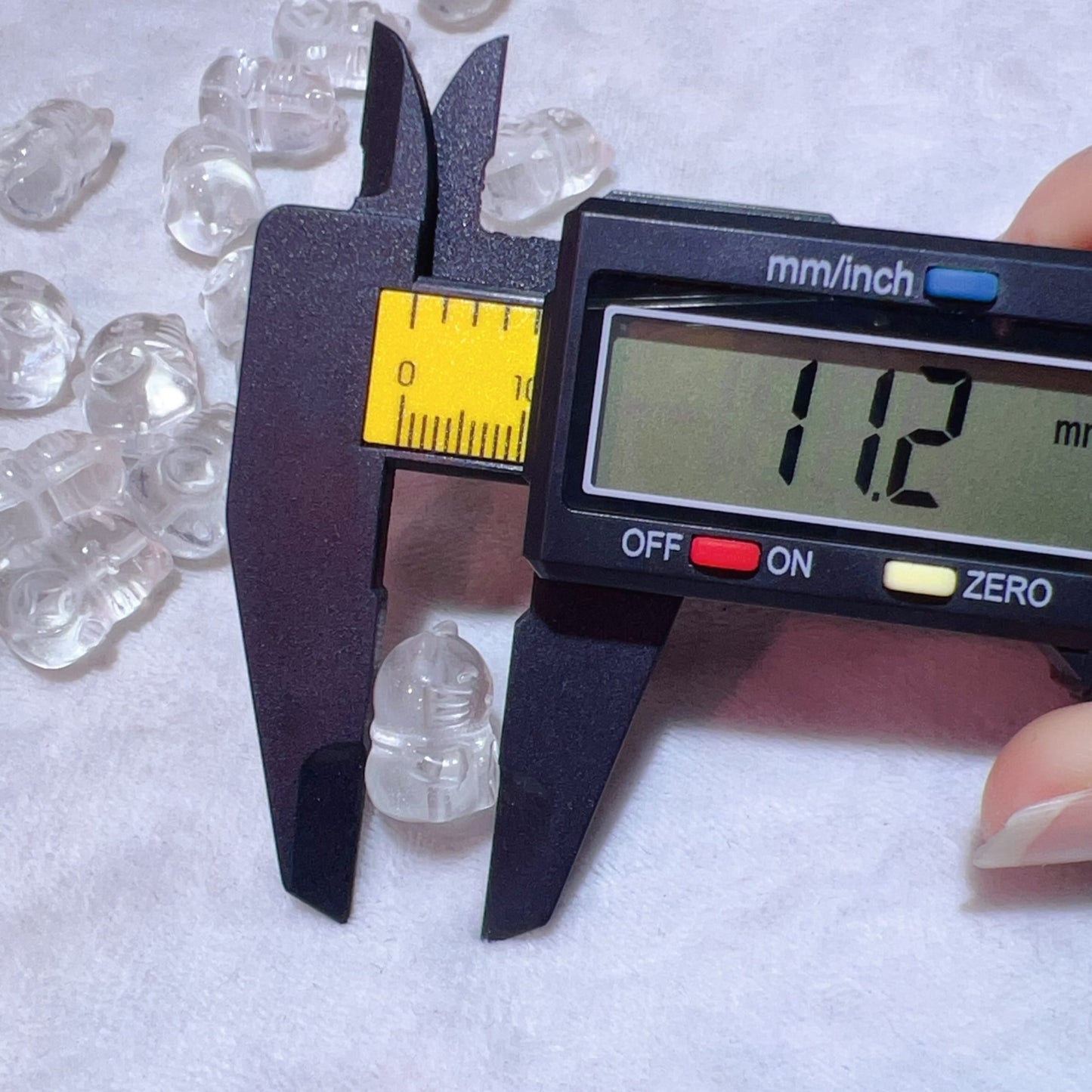 Natural Clear Quartz Lucky Cat Beads | Diy Jewelry Supplies For Necklaces, Bracelets