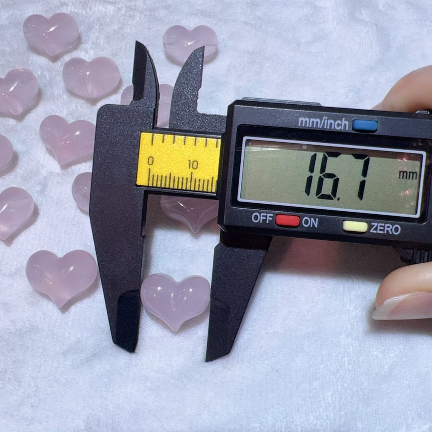 Premium Rose Quartz Heart Shape Beads | Diy Jewelry Making Supplies For Necklaces, Bracelets Crafting
