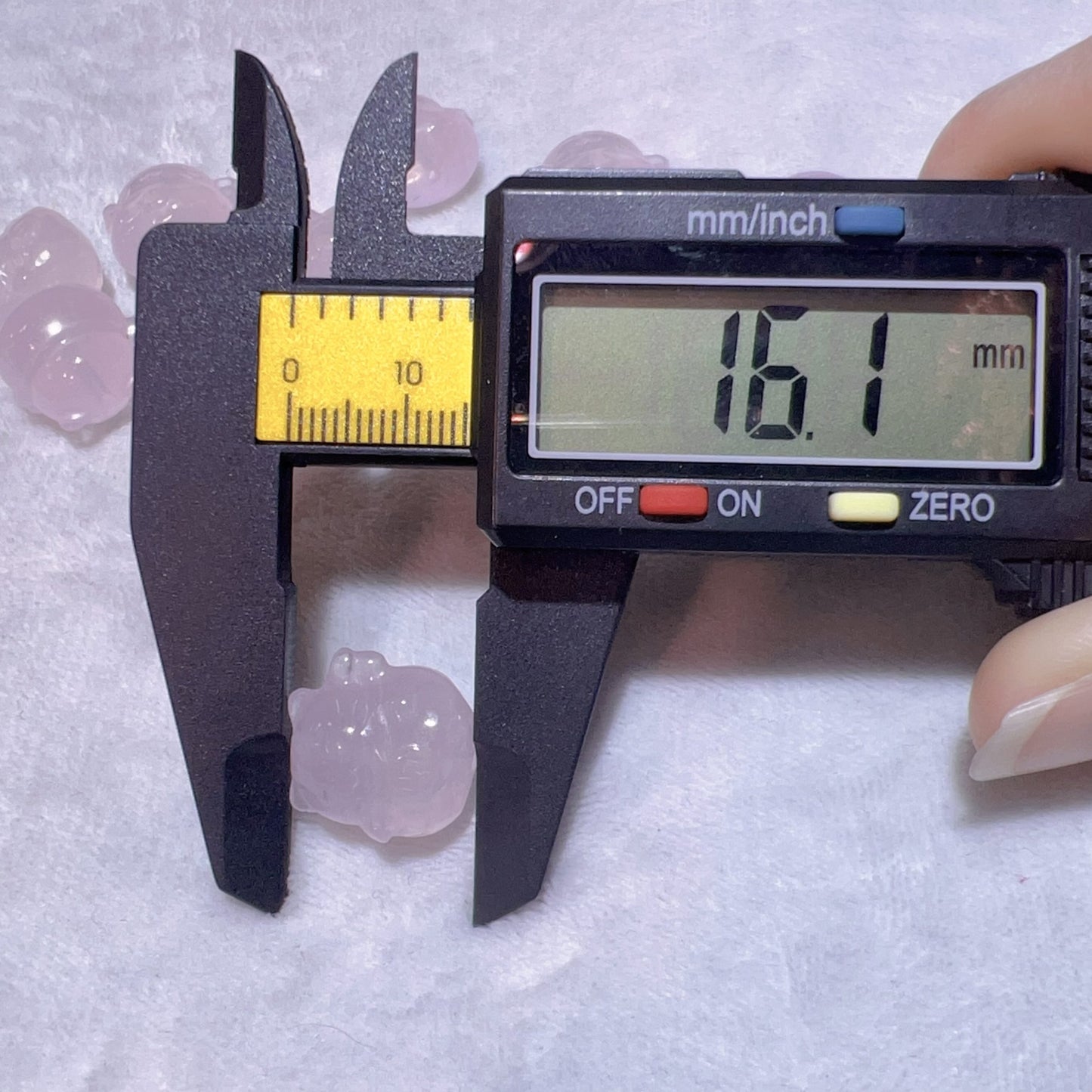 Premium Rose Quartz Lucky Cat Charms | Diy Jewelry Making Supplies For Necklaces, Bracelets Crafting