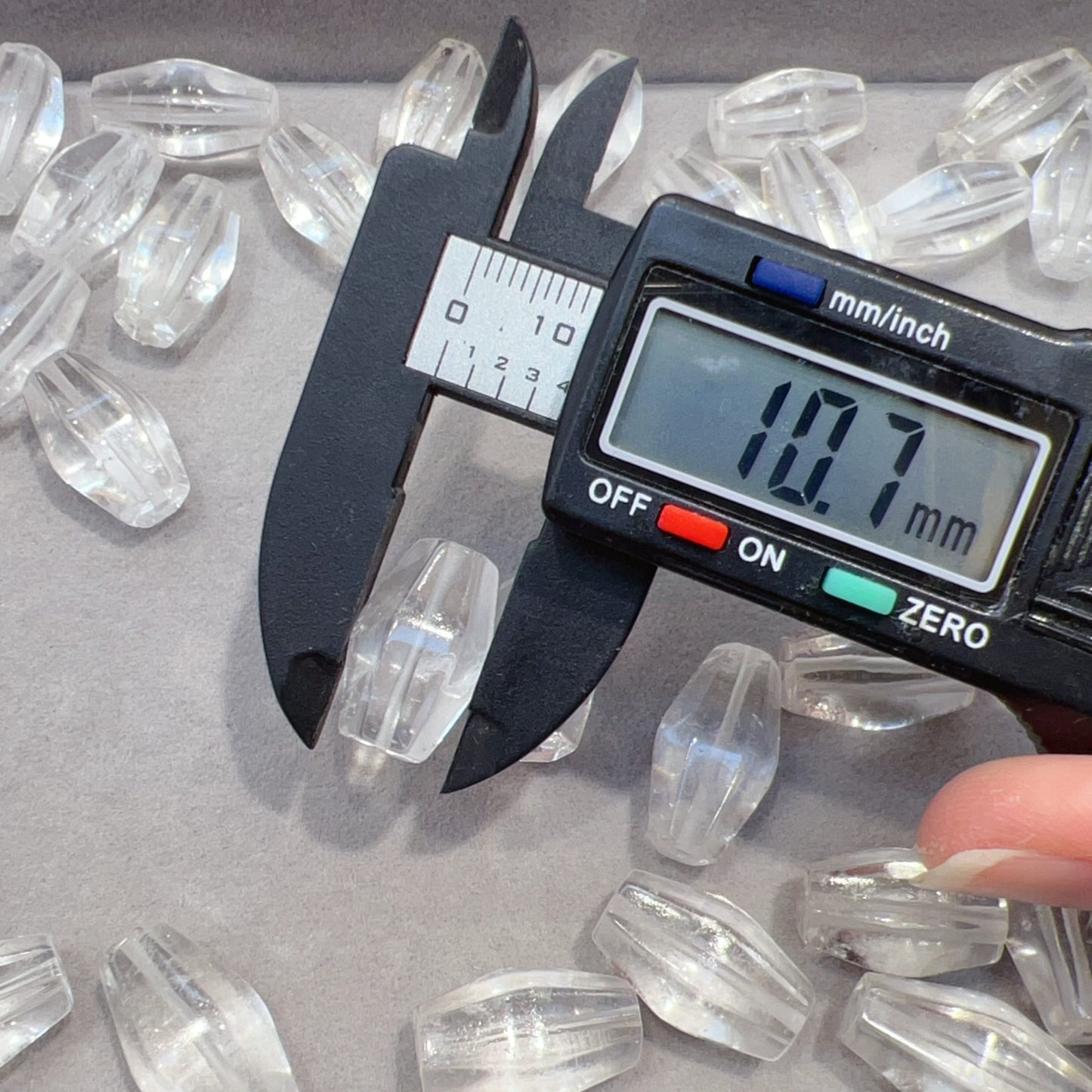 Natural Clear Quartz Faceted Oval Beads | Diy Jewelry Making Supplies For Necklaces, Bracelets, And Earrings