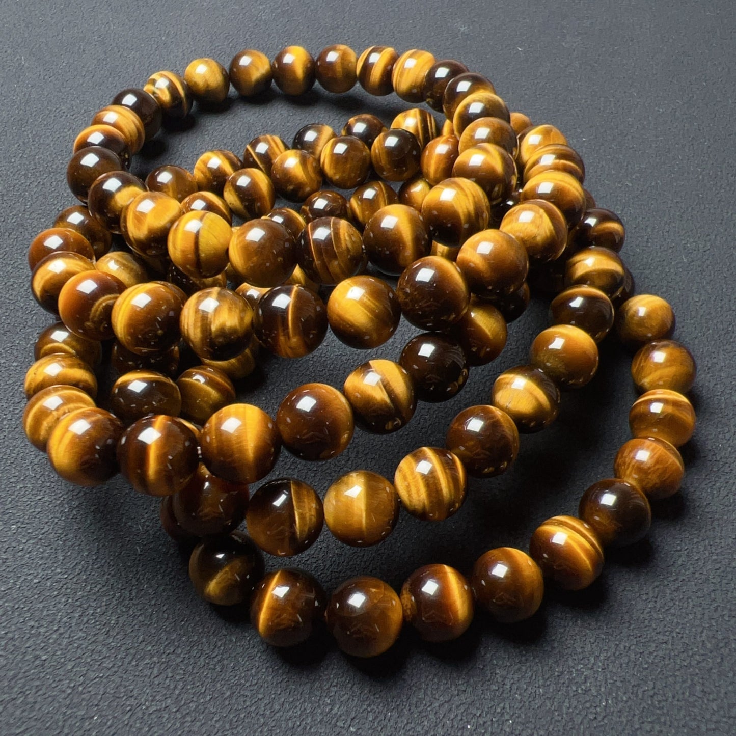 Captivating Brown Tiger Eye Bracelet | 8Mm Healing Stone Beads | Energize Your Spirit And Enhance Your Style With Gemstone Jewelry