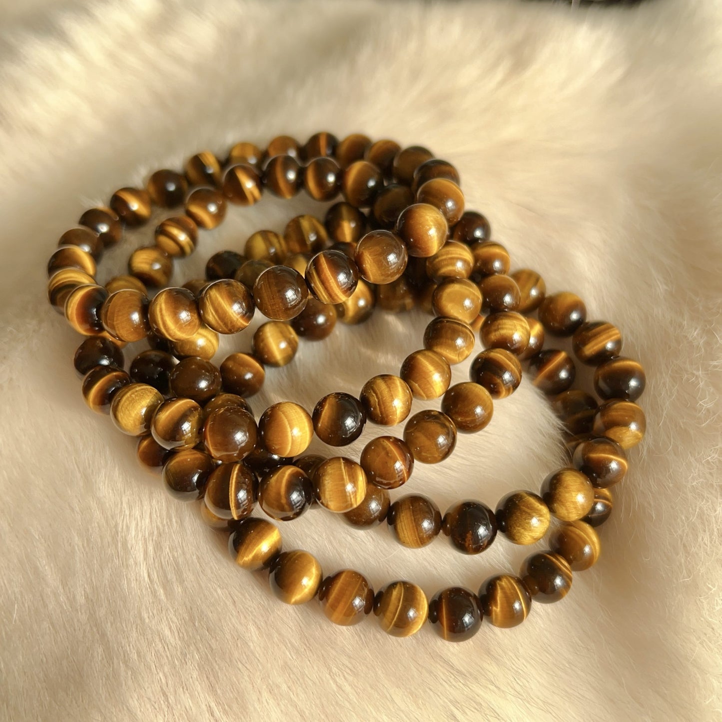 Captivating Brown Tiger Eye Bracelet | 8Mm Healing Stone Beads | Energize Your Spirit And Enhance Your Style With Gemstone Jewelry