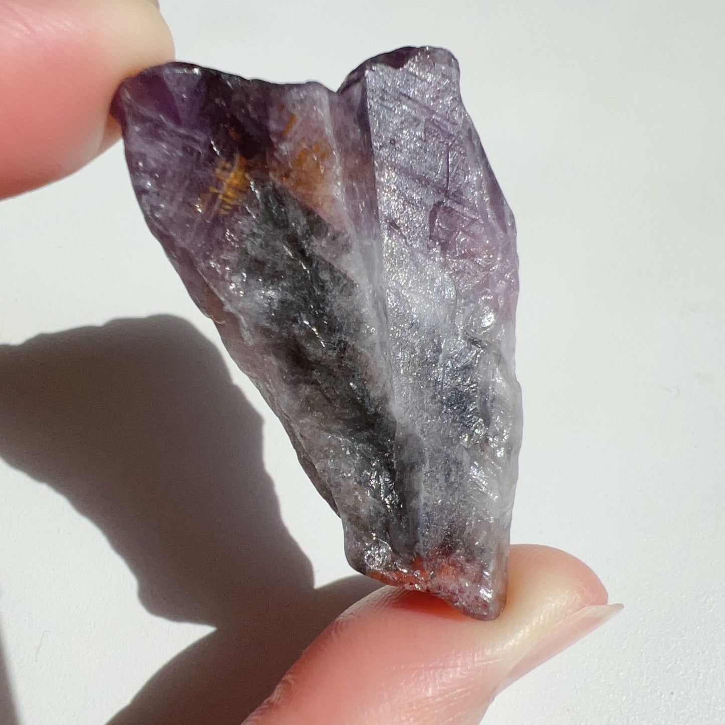 4-Color Auralite 23 Rough Stone | Authentic Seven Chakra Healing Pocket Stone | Unique Crystal Gift For Spiritual Growth