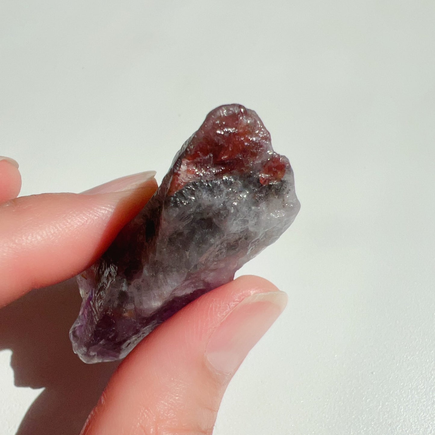 4-Color Auralite 23 Rough Stone | Authentic Seven Chakra Healing Pocket Stone | Unique Crystal Gift For Spiritual Growth