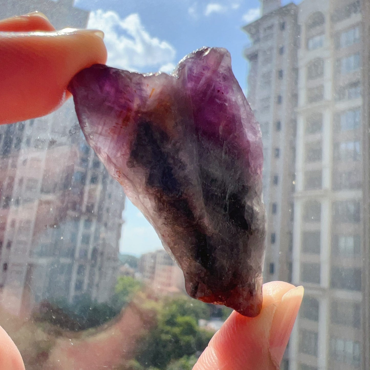 4-Color Auralite 23 Rough Stone | Authentic Seven Chakra Healing Pocket Stone | Unique Crystal Gift For Spiritual Growth