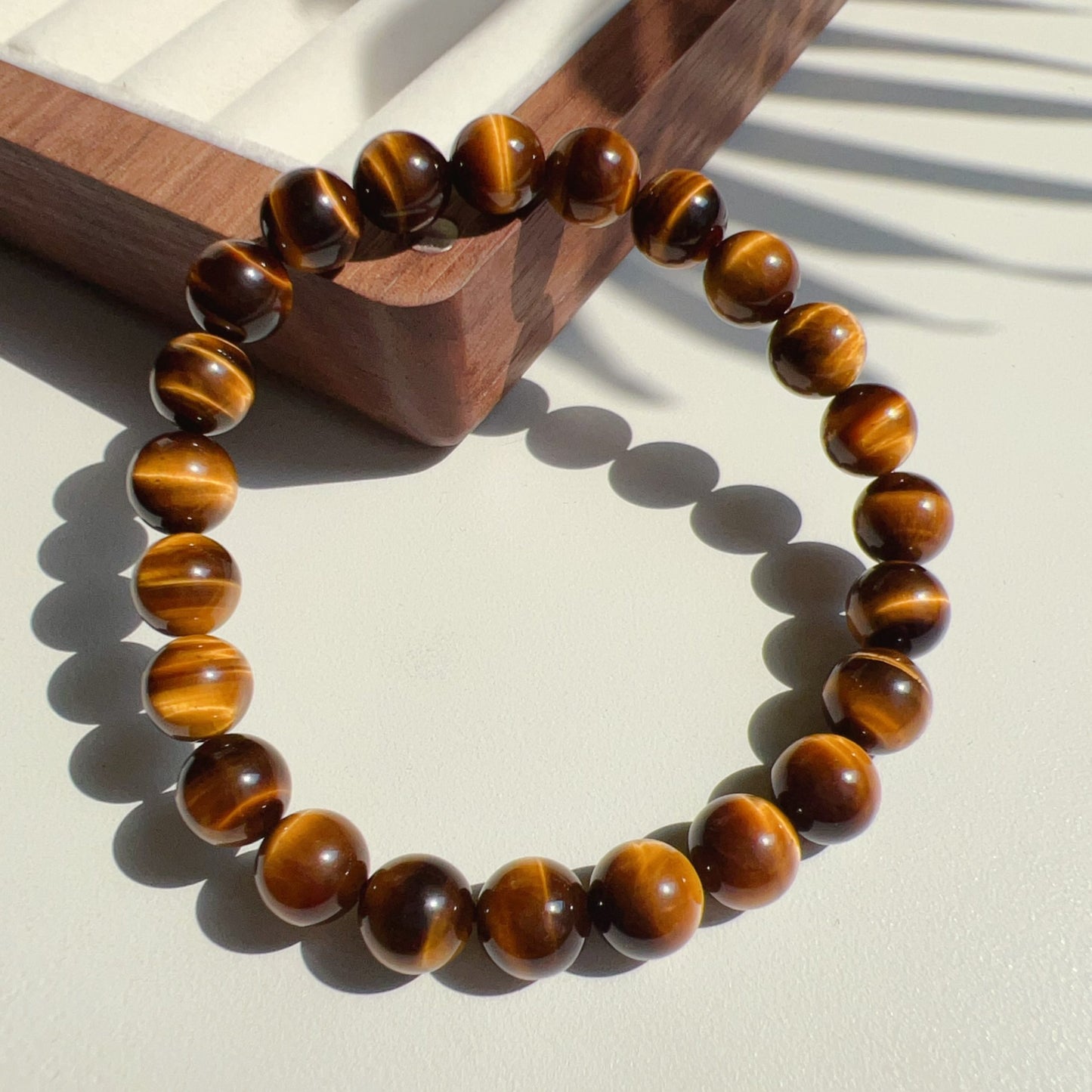 Captivating Brown Tiger Eye Bracelet | 8Mm Healing Stone Beads | Energize Your Spirit And Enhance Your Style With Gemstone Jewelry