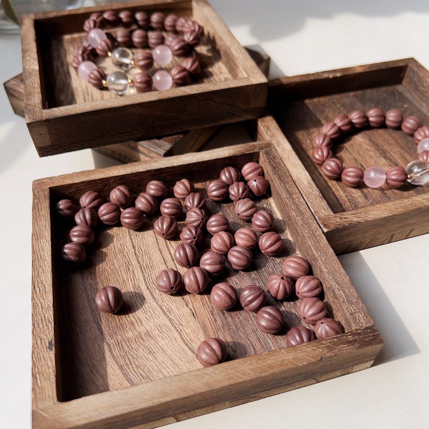 Handcrafted Rose Aroma Beads – Stress Relief, Emotional Balance, Diy Crafts