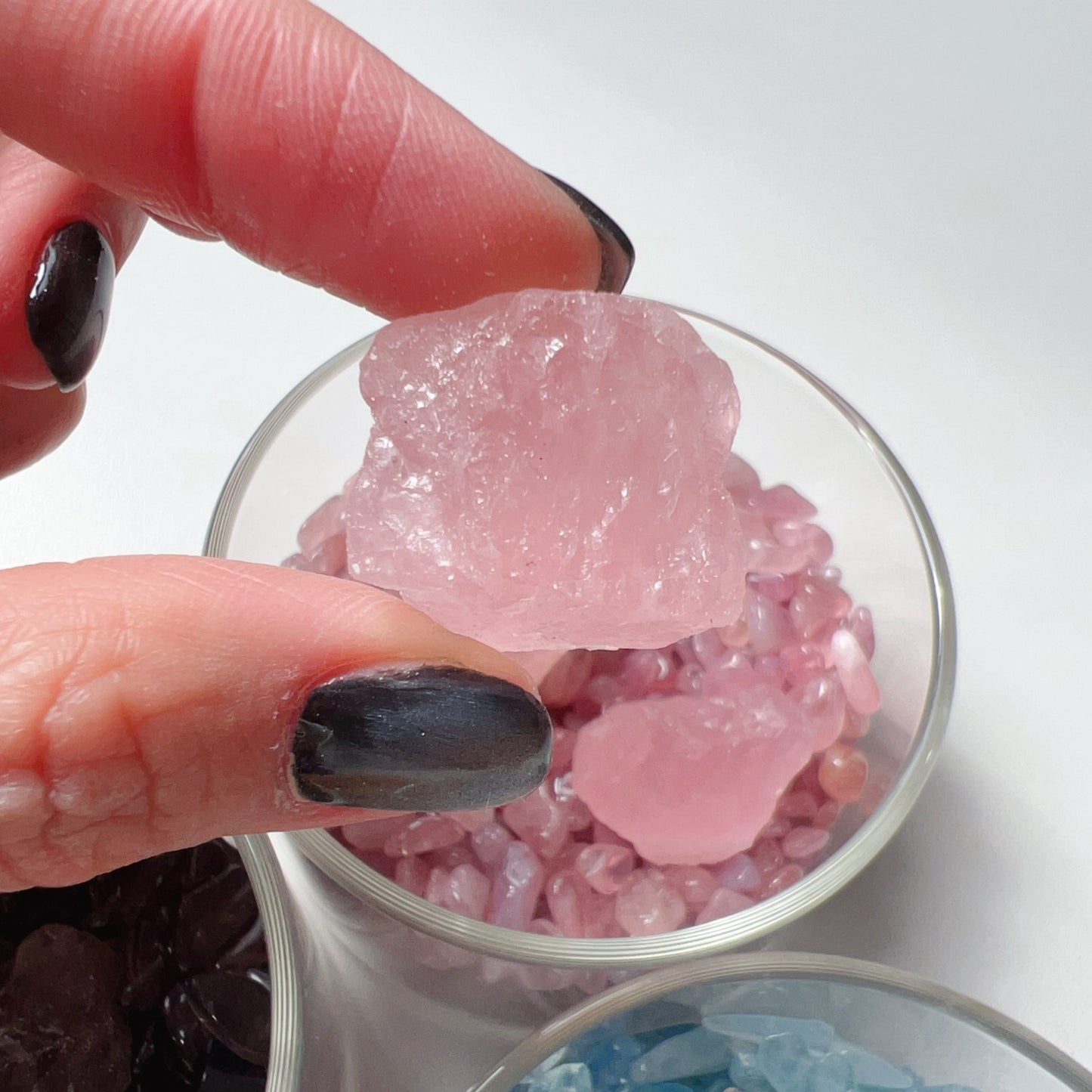 Healing Crystal Chip Cup With Raw Stones – Aromatherapy Diffuser, Spiritual Decor For Energy Balance And Space Purification
